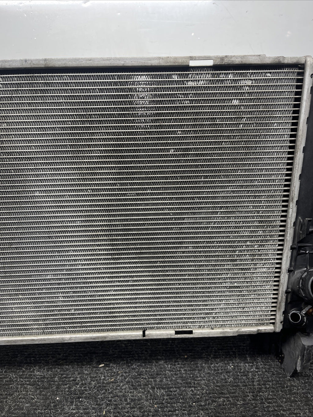 ☑️ 07-13 BMW E92 N54 335i RADIATOR A/T TRANSMISSION OIL COOLER W CONDENSER OEM