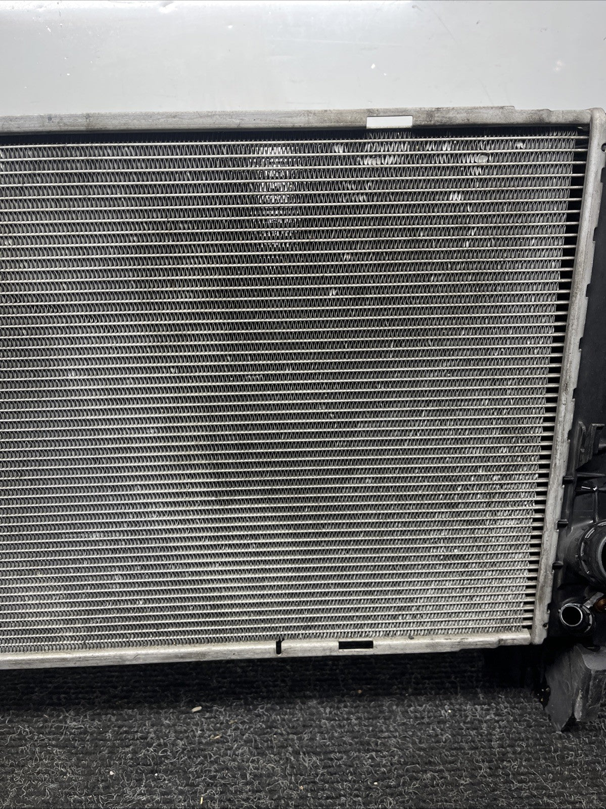 ☑️ 07-13 BMW E92 N54 335i RADIATOR A/T TRANSMISSION OIL COOLER W CONDENSER OEM