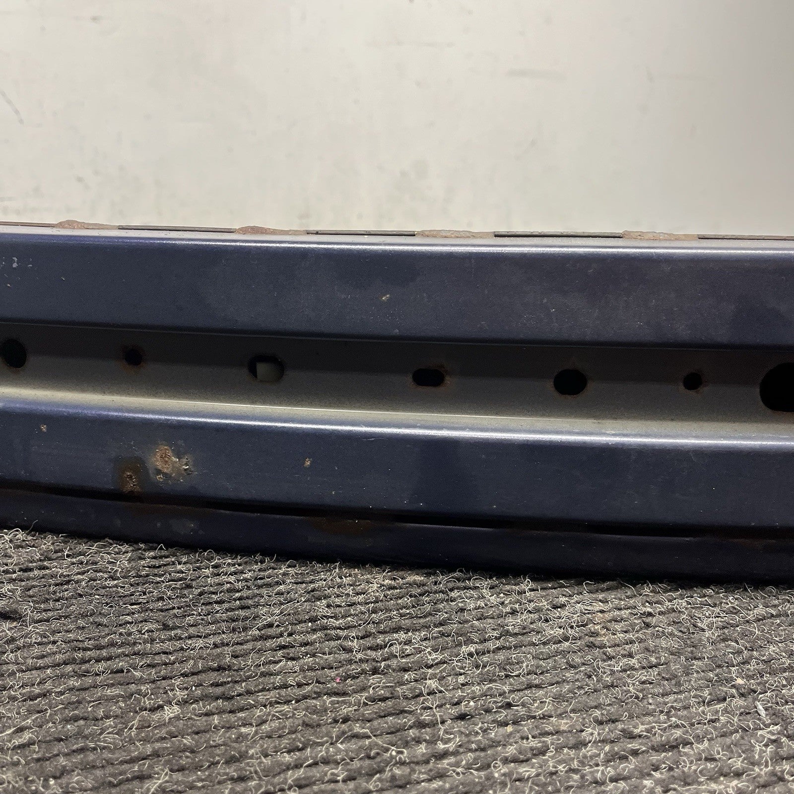 ☑️08-14 SUBARU WRX STI OEM FRONT BUMPER CRASH BAR BLUE GENUINE ASSEMBLY FACTORY