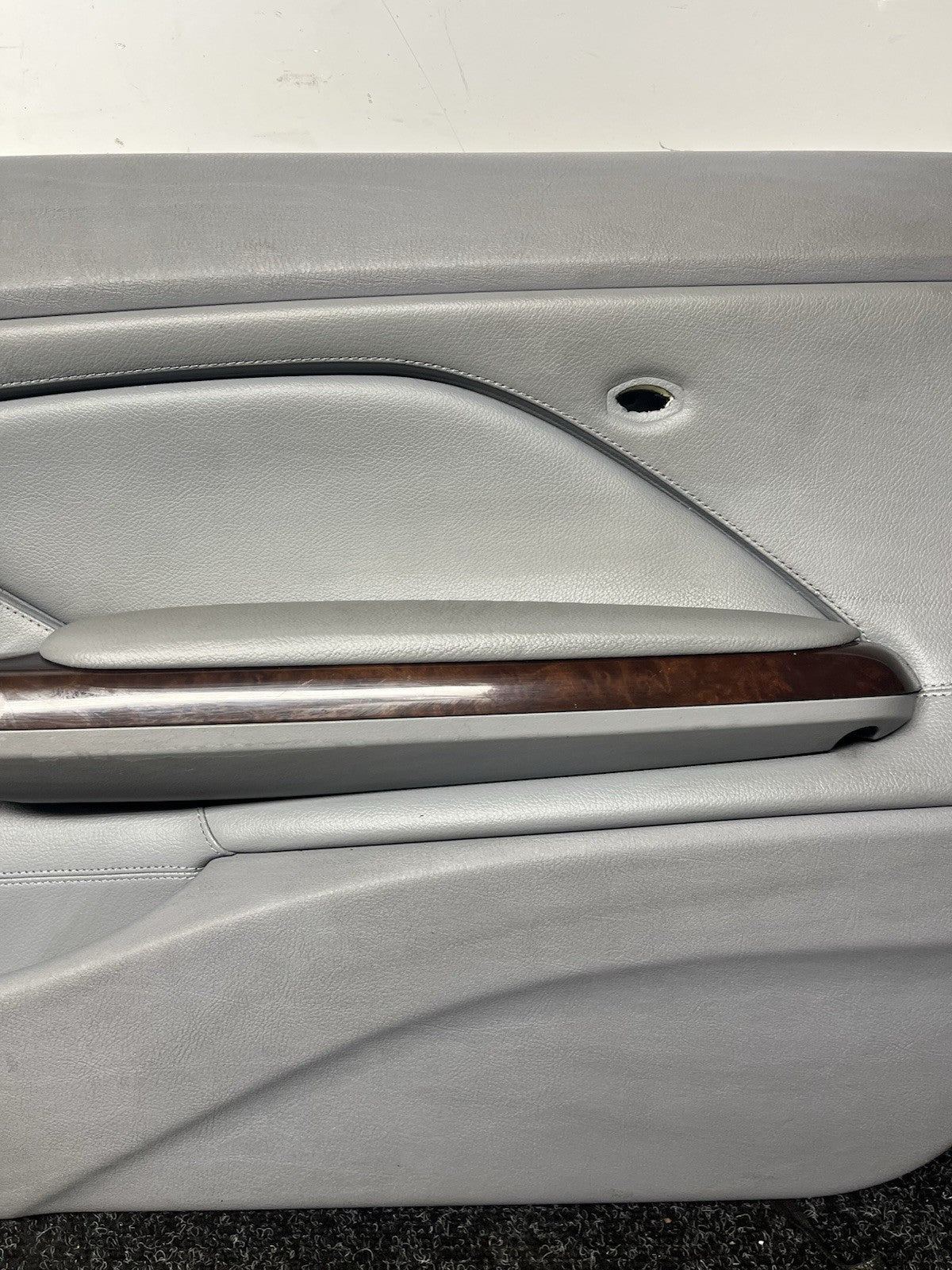 ☑️02-06 BMW E46 SEDAN PASSENGER RIGHT SIDE DOOR PANEL CARD GRAY OEM