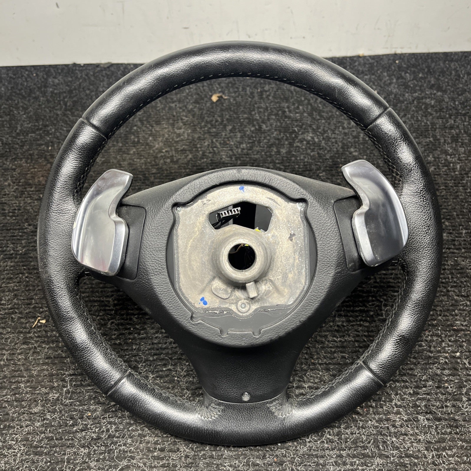 ☑️ OEM BMW E82 E88 E90 E92 E93 Sport Steering Wheel Black Leather AT w/ Shifters