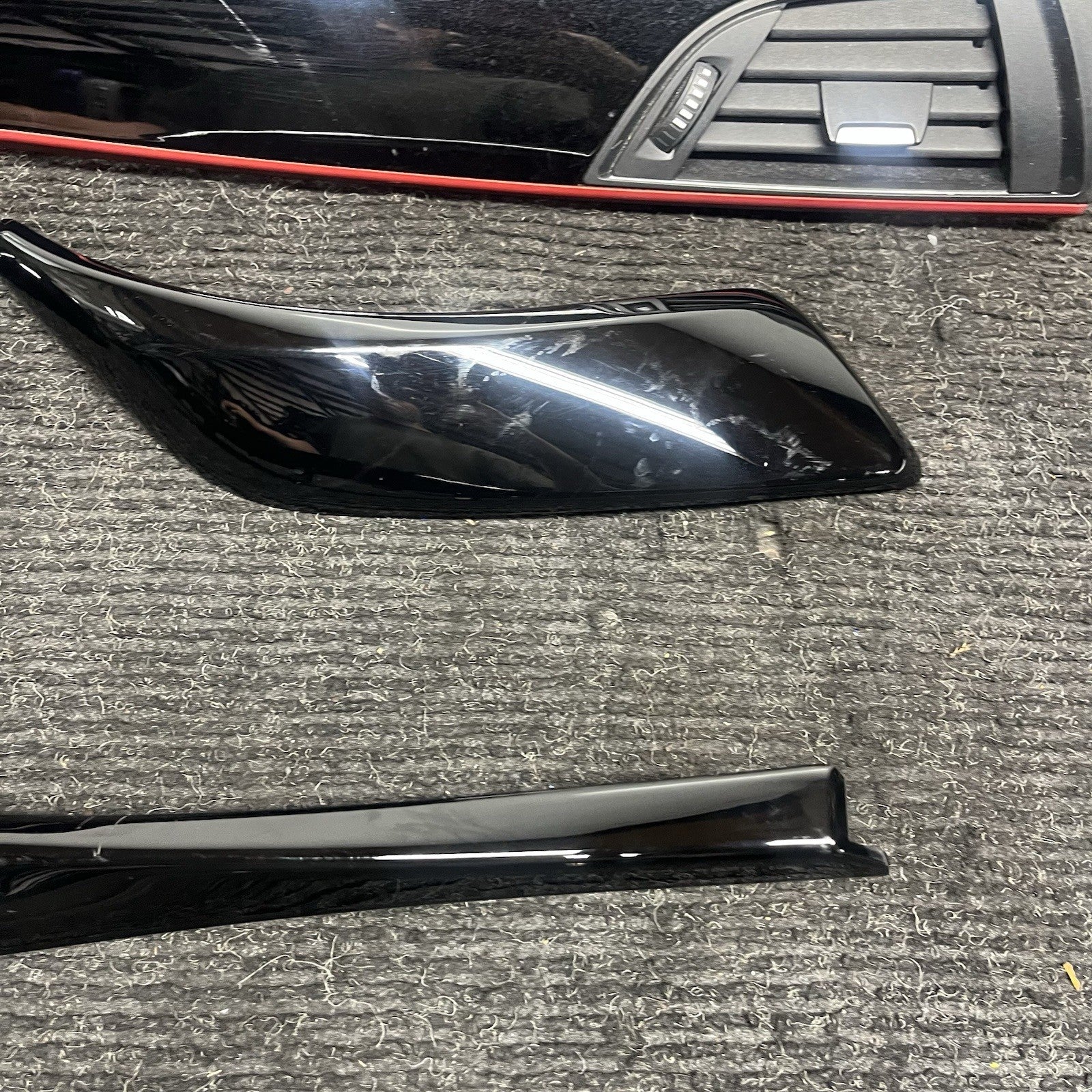 ☑️ BMW F22 F23 Interior Trim Set Black Red Sport Line Dash Vent Trim M235i OEM