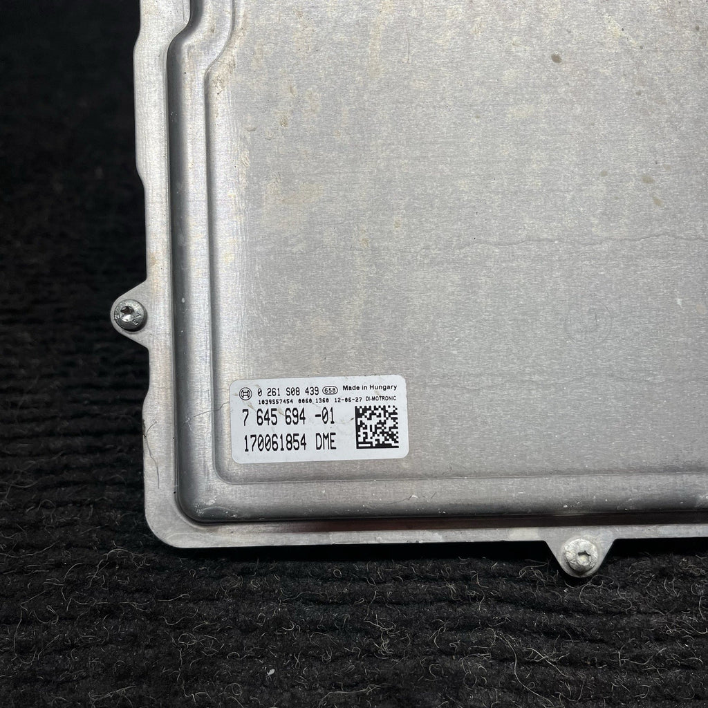 ☑️ 2011-13 BMW E88 E90 E92 135 335 N55 MT DME ECU Engine Computer Key Set OEM
