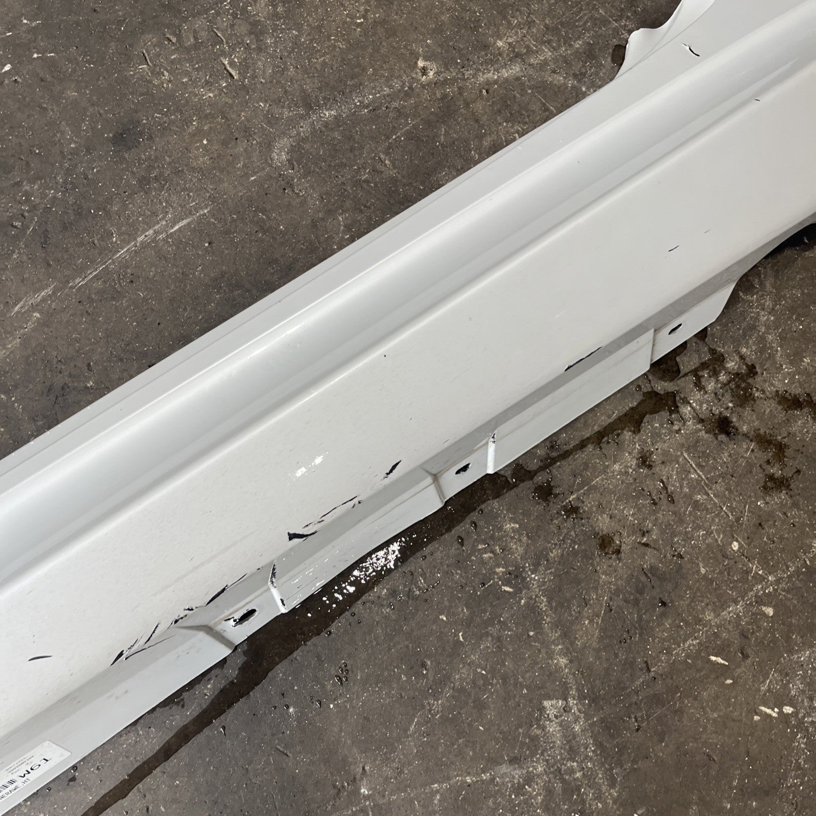 ☑️ 07-13 OEM BMW E92 E93 M3 Left Driver Side Skirt Rocker Panel Mineral White