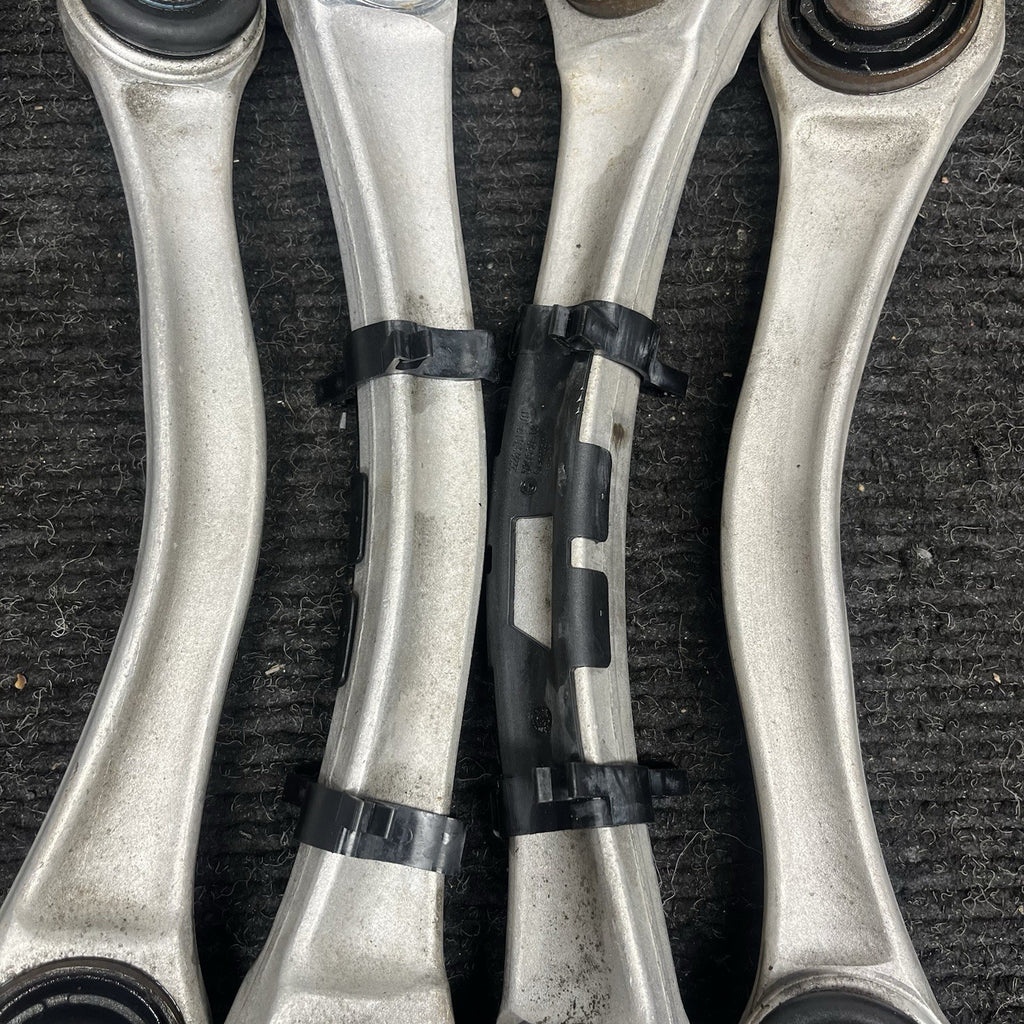 ☑️ 2008-2013 BMW E9x M3 Factory Rear Wishbone Guide Link Control Arm Set OEM