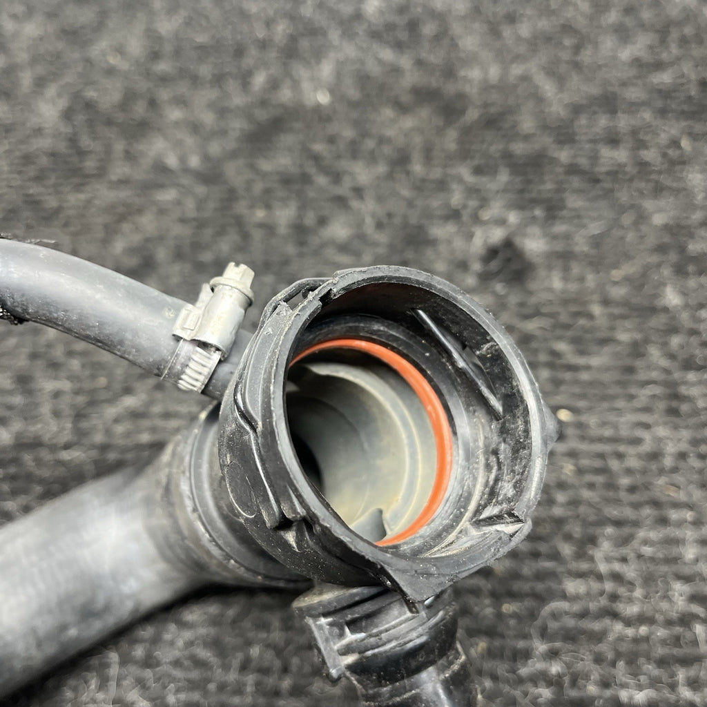 ☑️ BMW E88 E90 E92 135 335 N54 Upper Engine Radiator Coolant Hose Pipe Line OEM