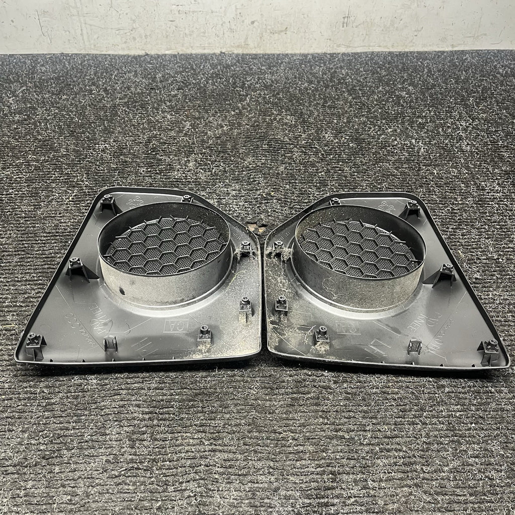 ☑️ 2013-2019 SUBARU BRZ/FRS/86LEFT RIGHT DOOR PANEL SPEAKER COVER PAIR OEM
