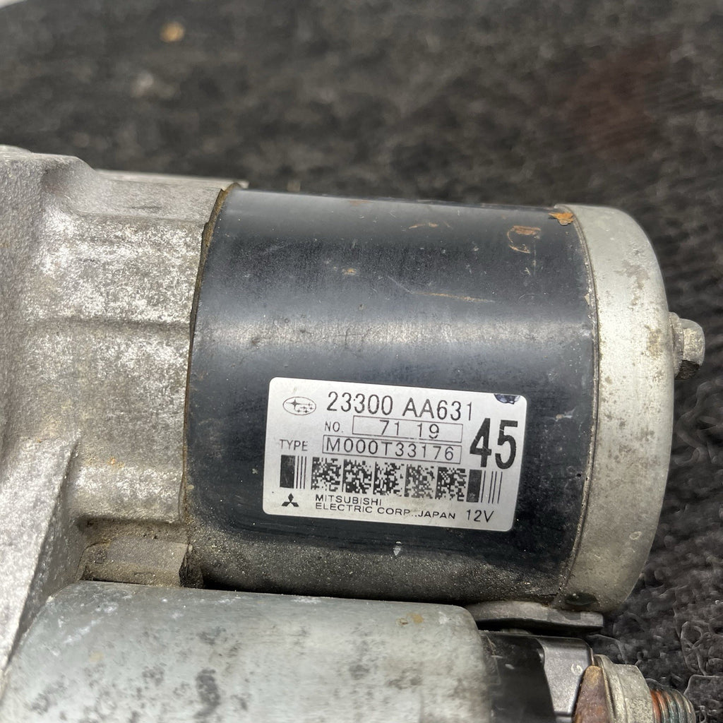 ☑️ 2015 - 2021 Subaru WRX 2.0L / Manual Trans/ Starter Motor 23300AA631 OEM