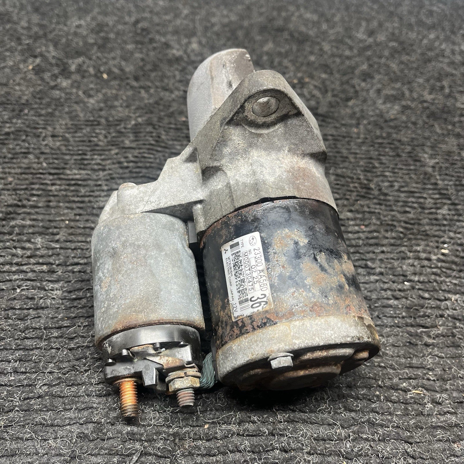2008-14 Subaru Impreza WRX Starter Motor - Manual Trans 