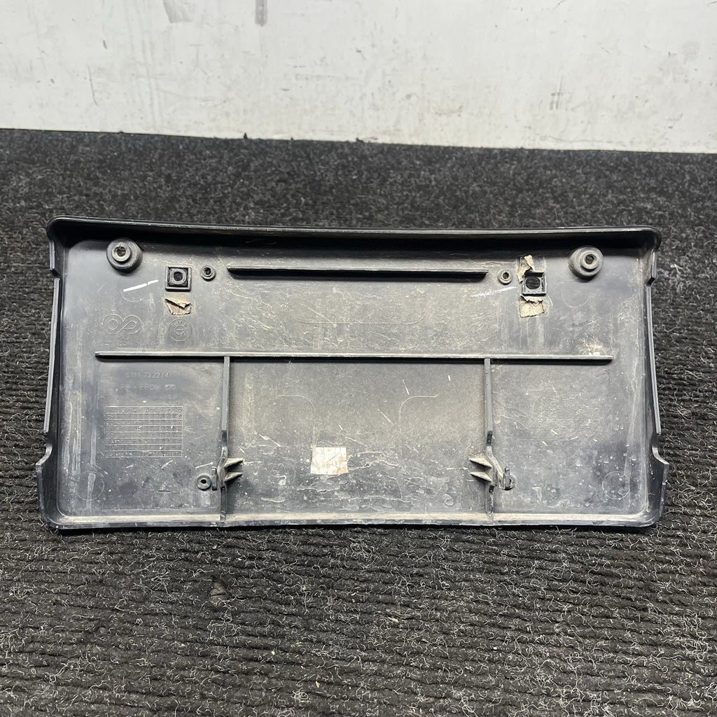 ☑️ 2009-2013 BMW X5 35DX E70 - Front License Plate Mount Bracket 7222741