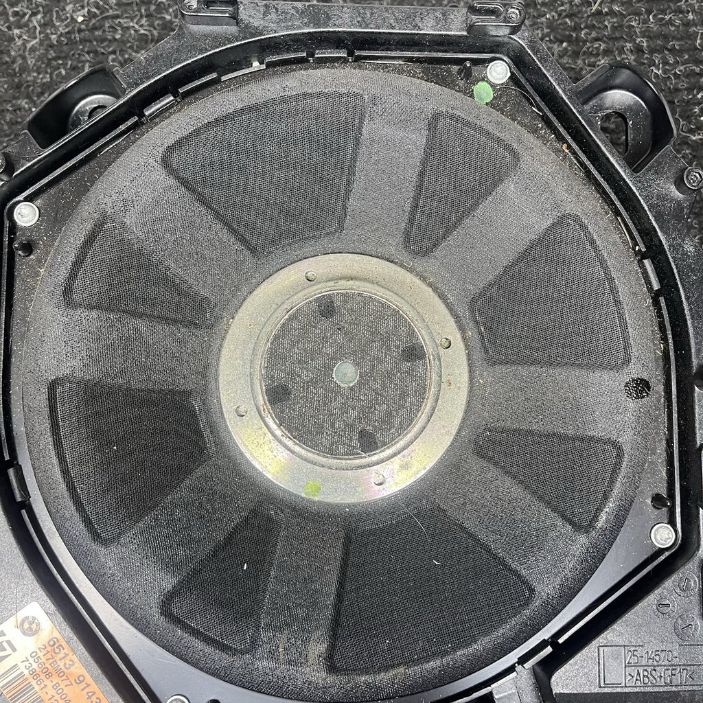 ☑️ 07-13 BMW E90 E92 328i 335i M3 Floor Speaker Subwoofer LeftDriver 9143135 OEM