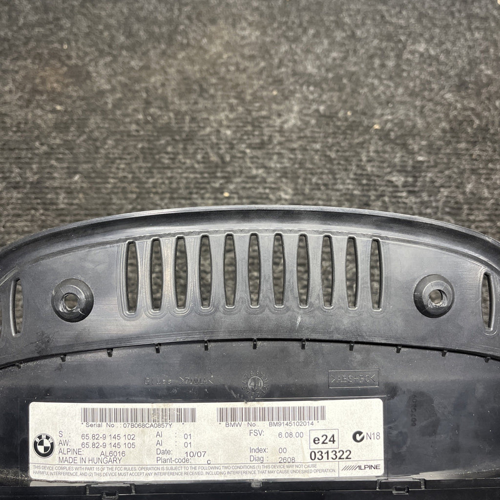 ☑️ 06-08 BMW E90 CCC NAVIGATION DASH INFORMATION ON-BOARD MONITOR DISPLAY SCREEN