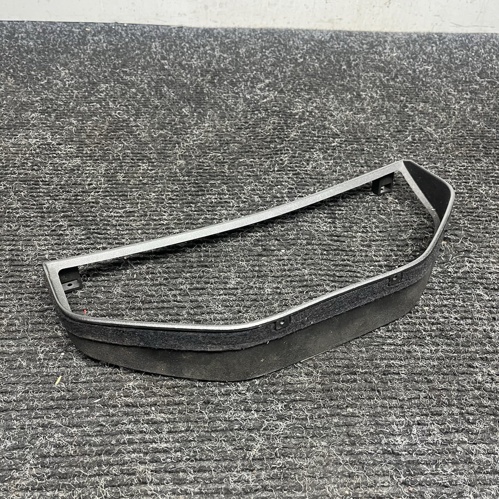 ☑️ 1984-93 BMW 318i OEM Instrument Gauge Cluster Trim Insert Cover Black 1368872