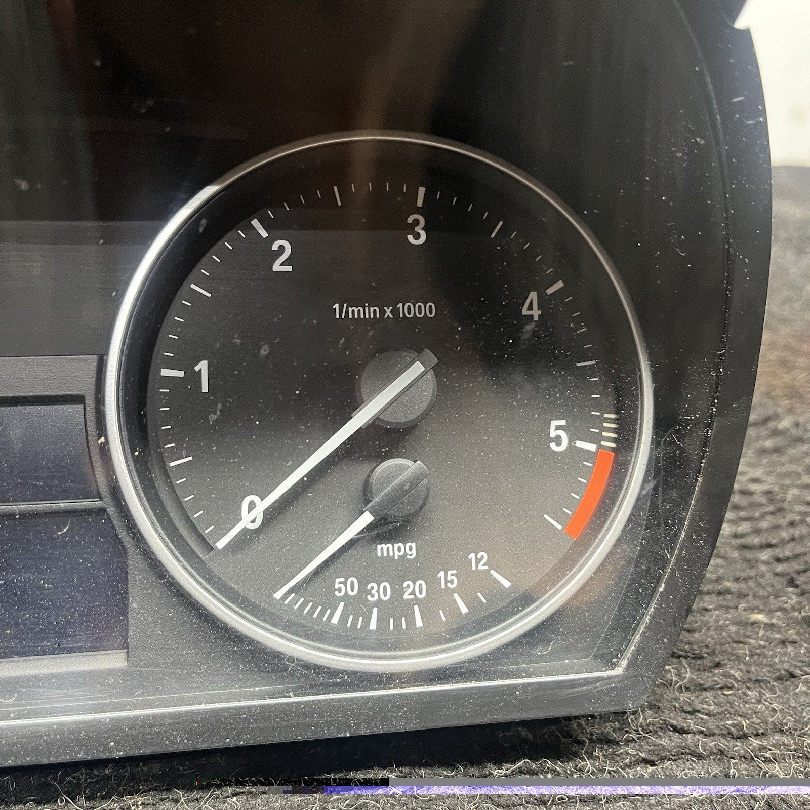 ☑️ 09-11 BMW 335D E90 Diesel Instrument Cluster Speedometer Gauge OEM 9242376