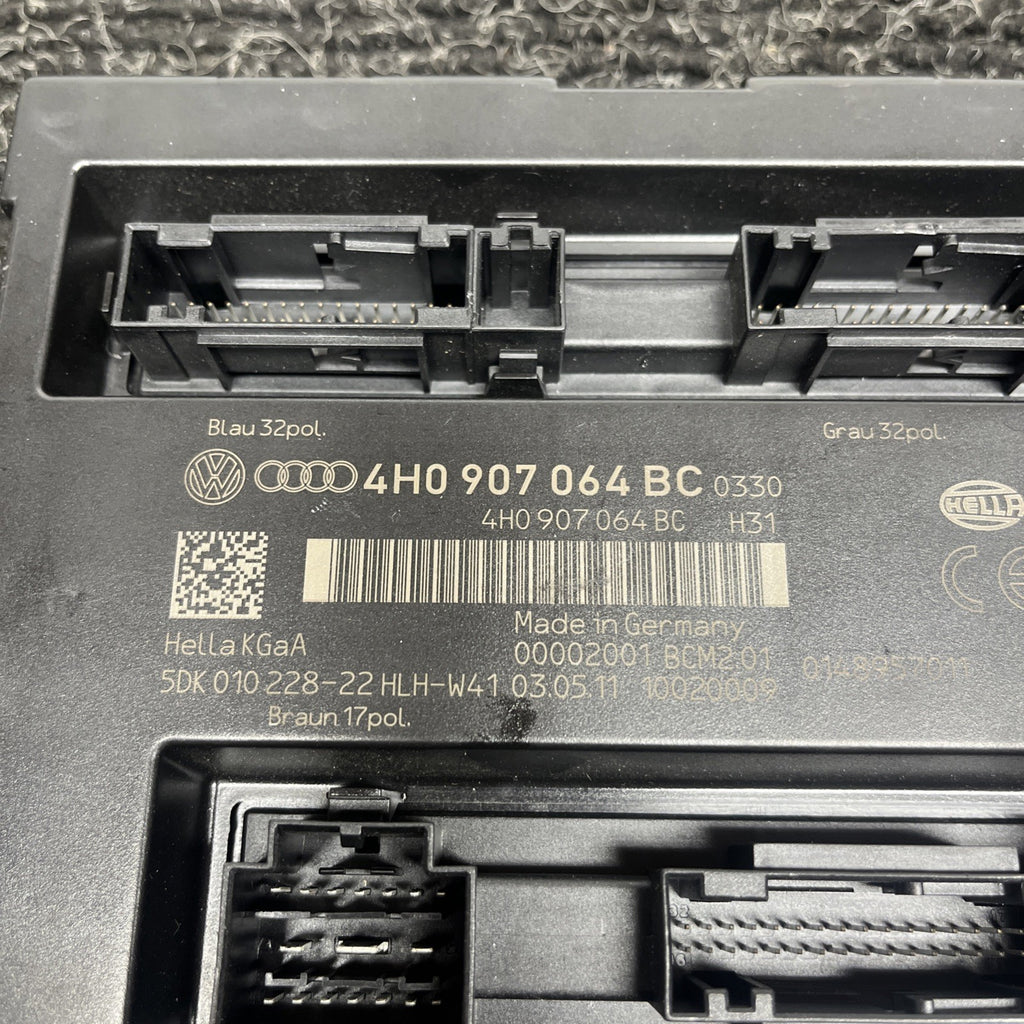 ☑️ 11-18 AUDI A6 A7 A8 A8L S6 S7 S8 TOUAREG BCM BODY COMFORT CONTROL MODULE OEM