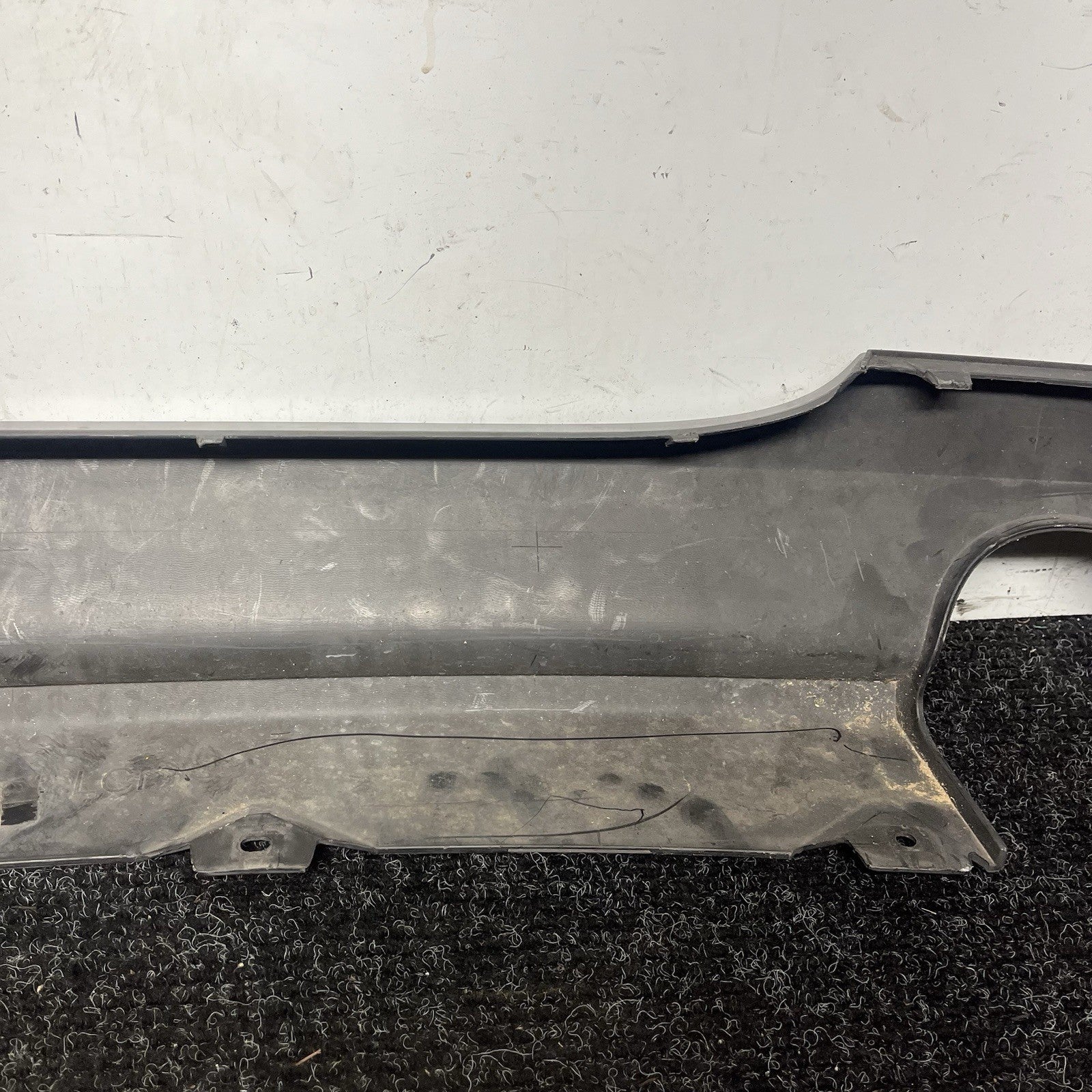 ☑️ 2009-12 BMW E90 E91 M Sport Bumper Insert Rear Dual Exhaust 335i 335d 7892269