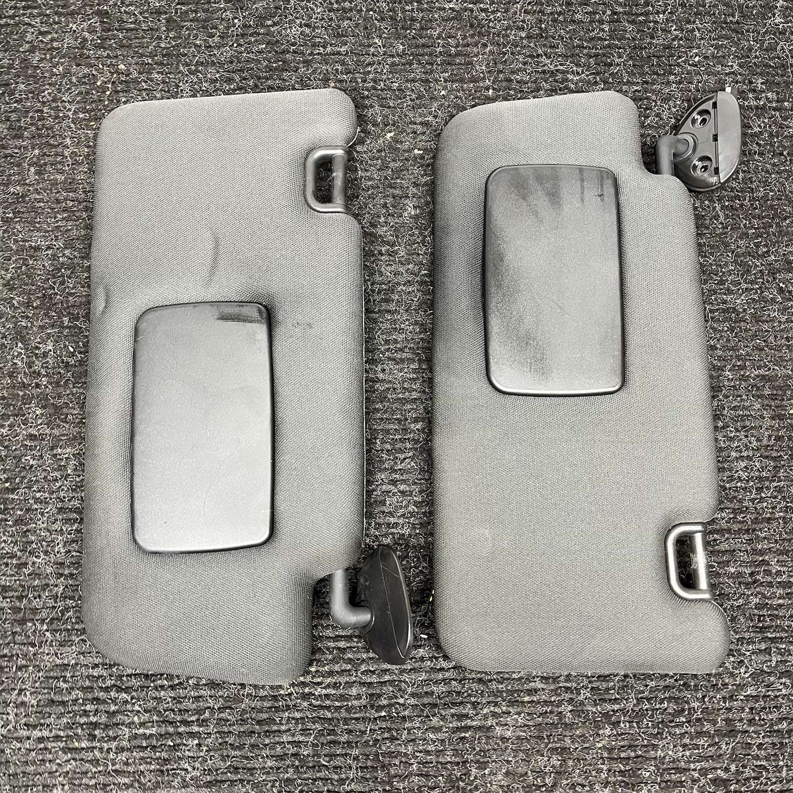 ☑️ 2015-2019 Subaru WRX STI Left Driver Passenger Right Sun Visor Pair OEM 15-19