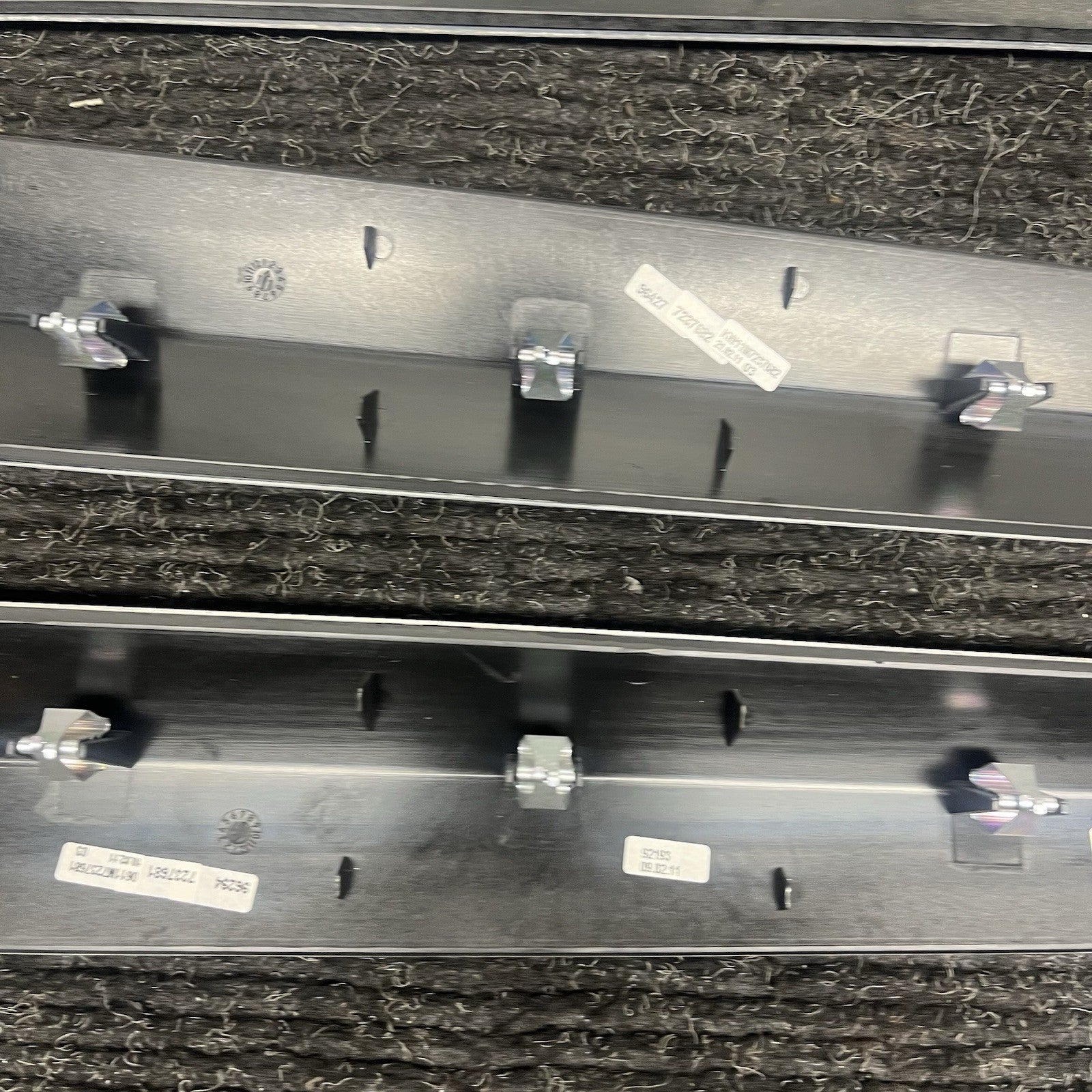 ☑️ 2011-2014 BMW F25 X3 F26 X4 Factory Brushed Aluminum Door Trim Set of 4 OEM