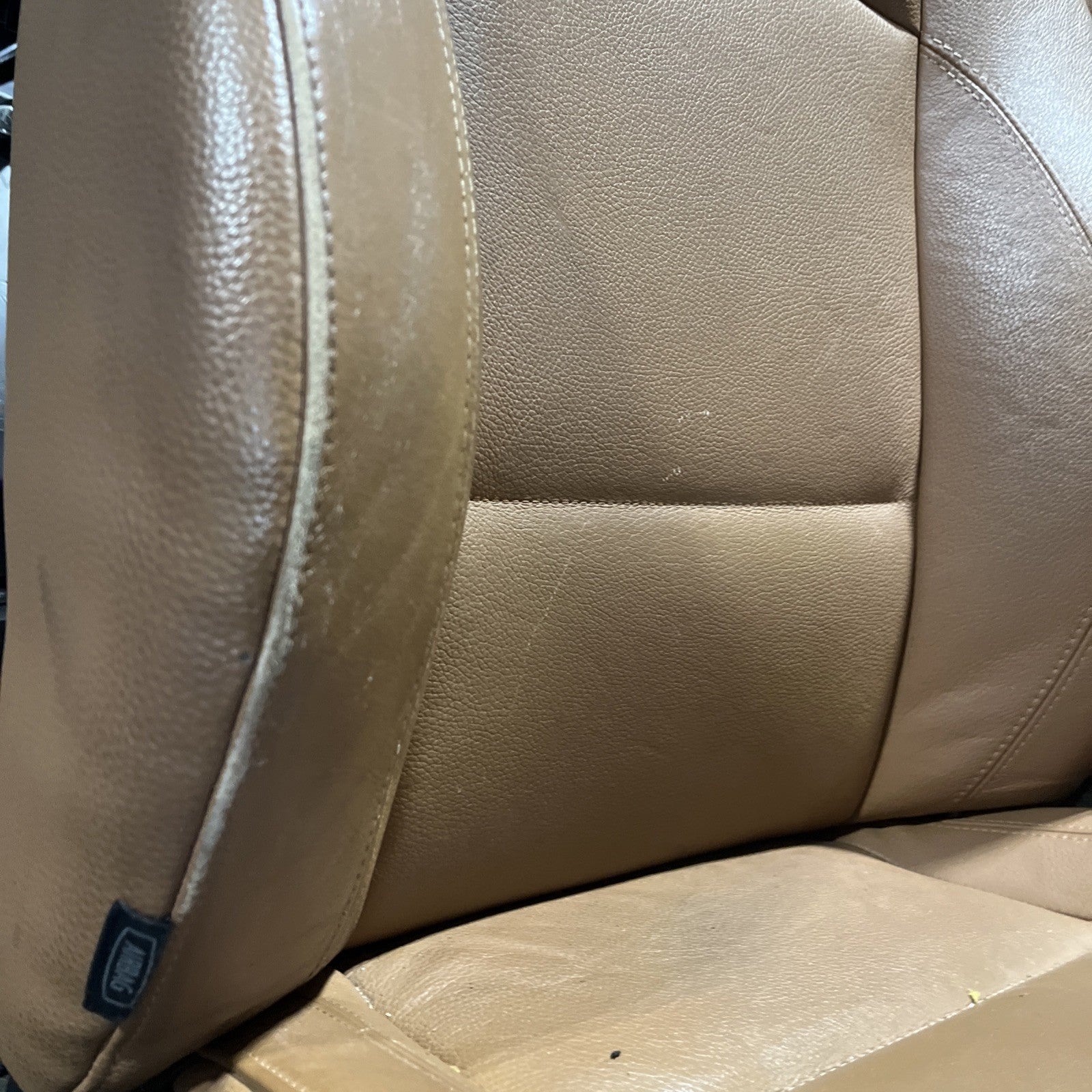 ☑️ 07-13 OEM BMW E92 Front Left Right SPORT Seats Black Dakota Leather HEATED