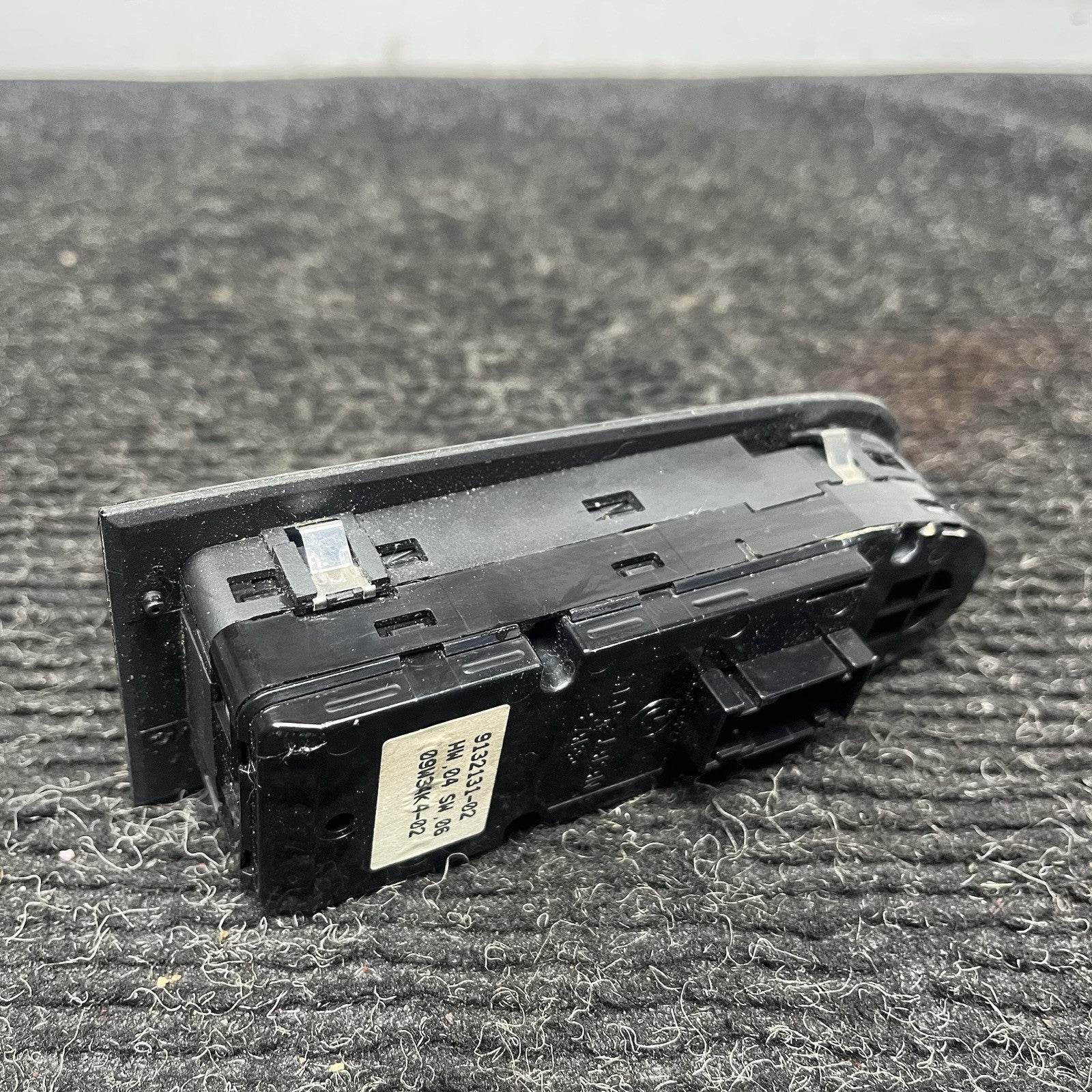☑️ 07-11 OEM BMW E90 E91 328 335 Front Left Driver Side Main Window Switch Black