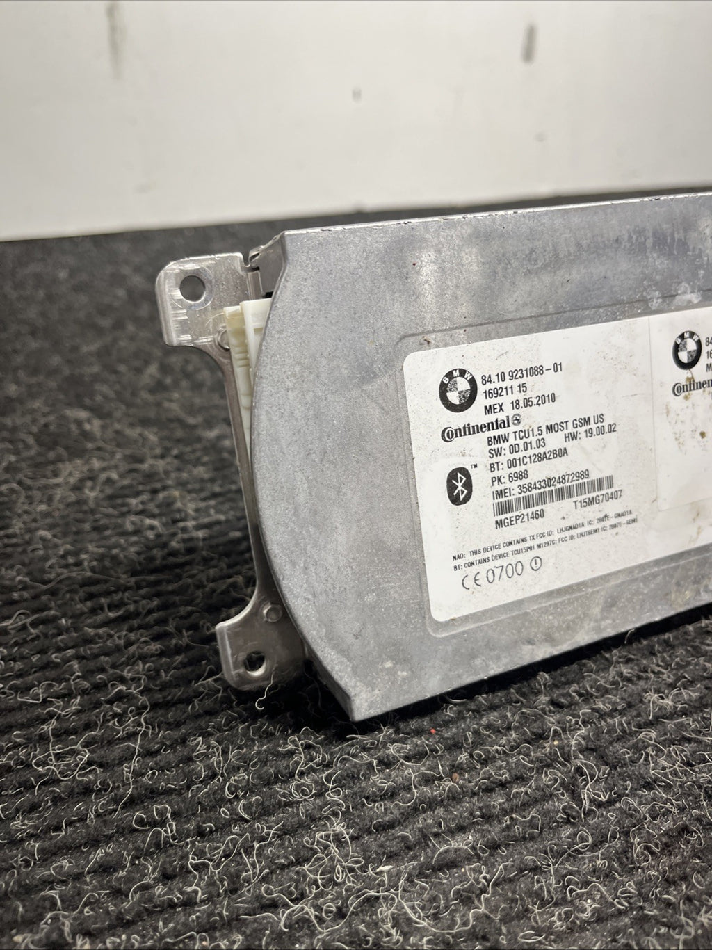 ☑️ OEM BMW E90 E92 E82 E60 E88 Bluetooth IBUS Telematic Control Module Unit TCU