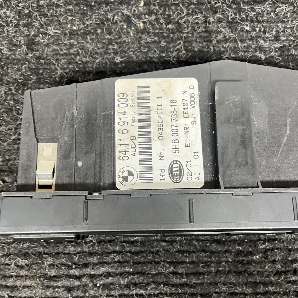 ☑️ 00-06 Bmw E46 3 Series Ac Heater Air Condition Temperature Control Switch Oem
