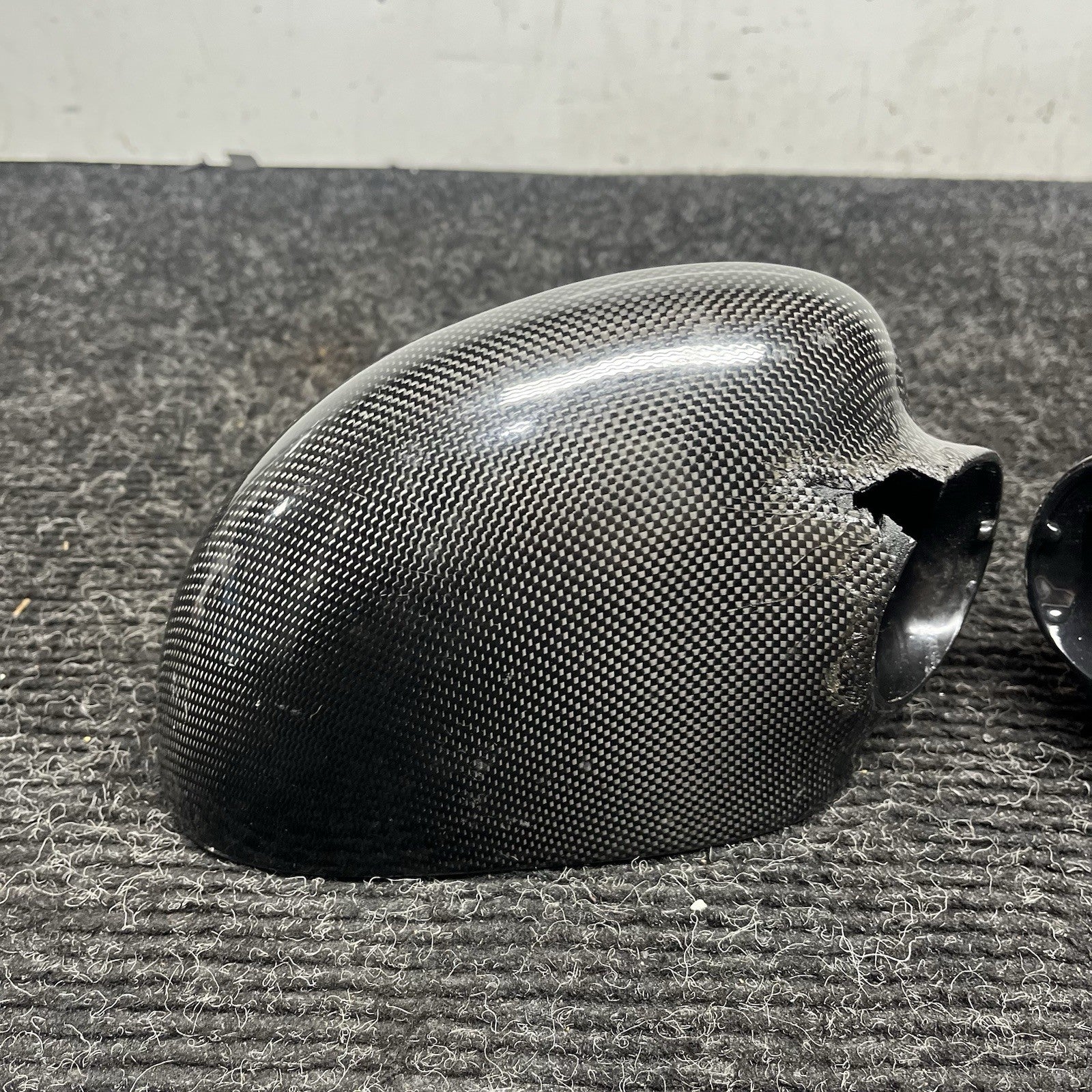 ☑️ Real Carbon Fiber Add-on Side Mirror Cover Caps for BMW M3 E46 2001-2006 NOTE