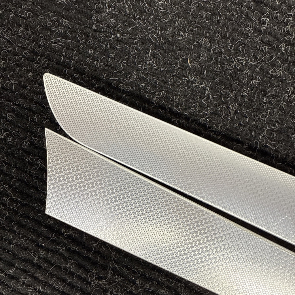 ☑️ 2013 AUDI A4 B8 8K DASH DOOR CONSOLE FISH SCALE ALUMINUM TRIM SET OEM