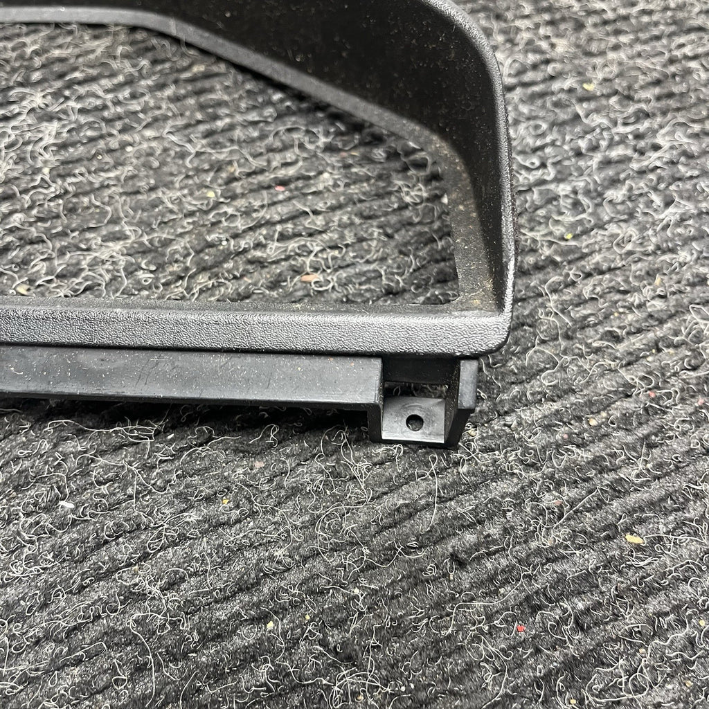 ☑️ 1984-93 BMW 318i OEM Instrument Gauge Cluster Trim Insert Cover Black 1368872