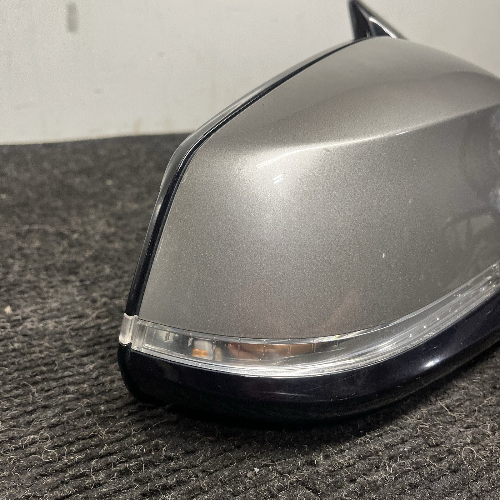 ☑️ 14-20 OEM BMW F22 F23 F87 M240 Passenger Side Mirror Heated Auto Dim Gray