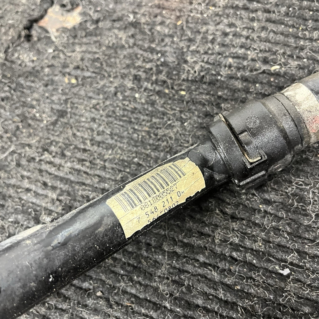 ☑️ 2007-13 BMW 335I E92 3.0L N54 THERMOSTAT HEATER WATER COOLANT RETURN HOSE OEM