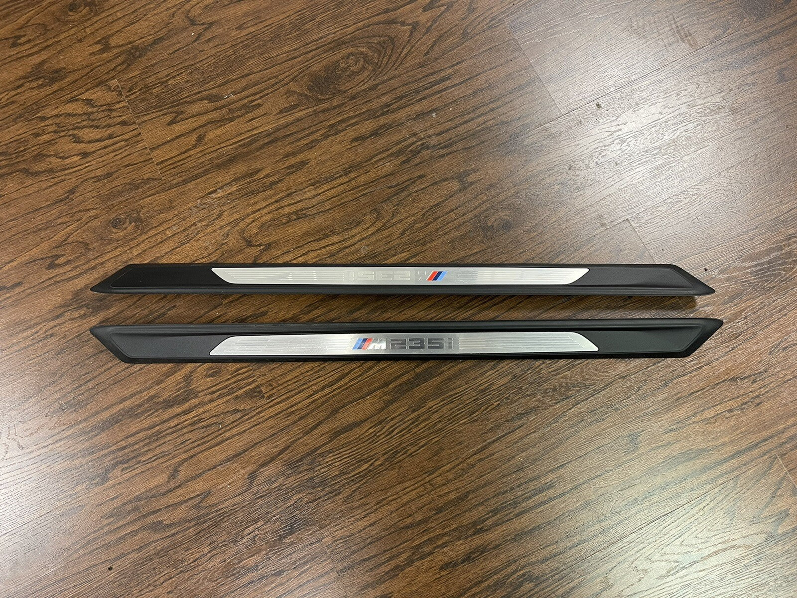 BMW M SPORT DOOR SCUFF ENTRY PLATES SILL STEP PAIR F22 M235i M235Xi