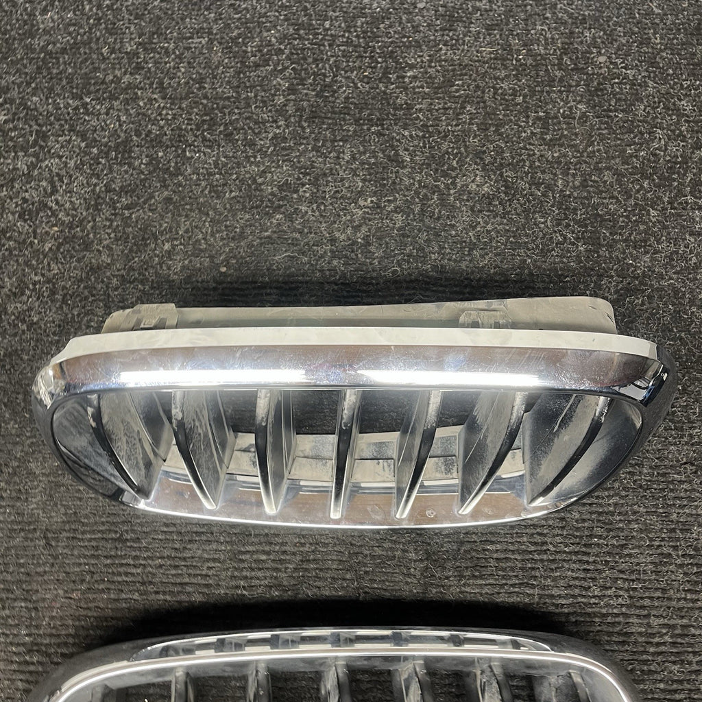☑️ 2014-18 BMW X5 F15 KIDNEY GRILLE RIGHT & LEFT 7316076 7316075 OEM