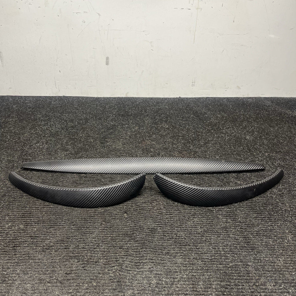 ☑️ 08-13 OEM BMW E82 E88 135 Dash Center Console Door Carbon Wrap Interior Trim