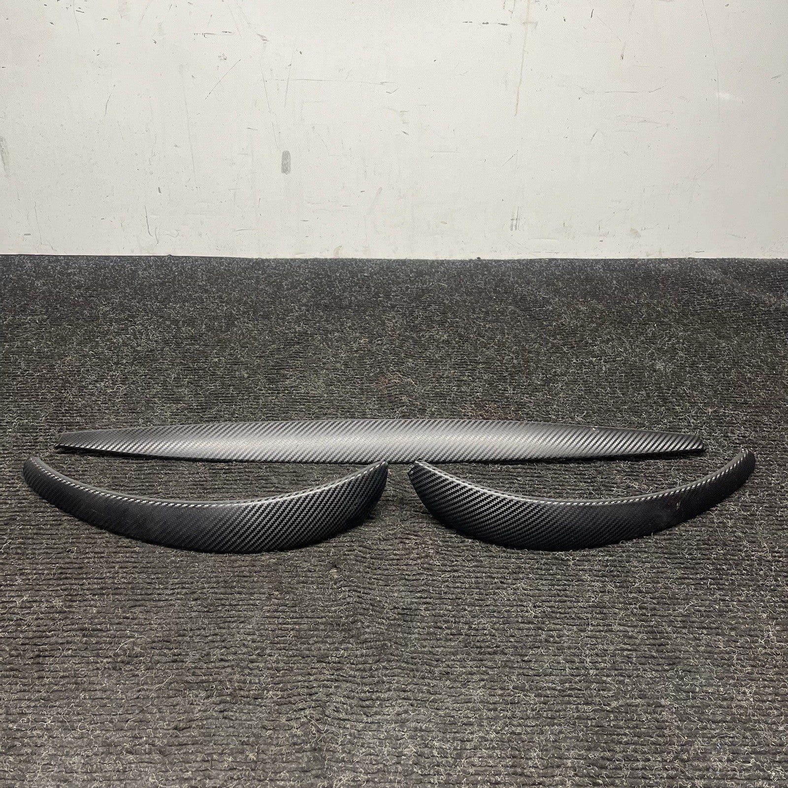 ☑️ 08-13 OEM BMW E82 E88 135 Dash Center Console Door Carbon Wrap Interior Trim