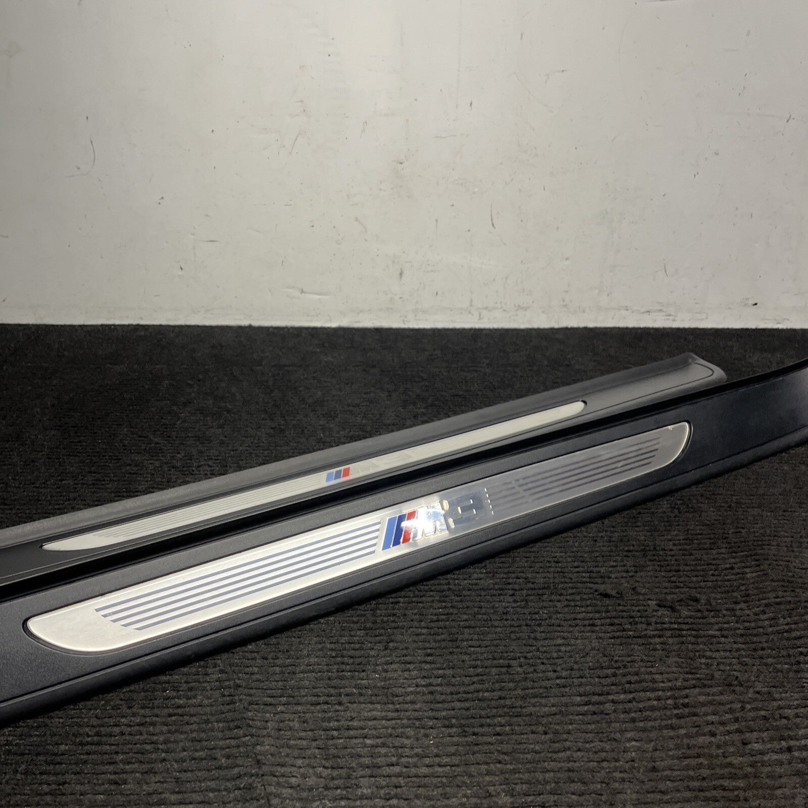 ☑️ 08-13 OEM BMW E92 E93 M3 Door Sill Plate Molding Trim Left Right SET M3