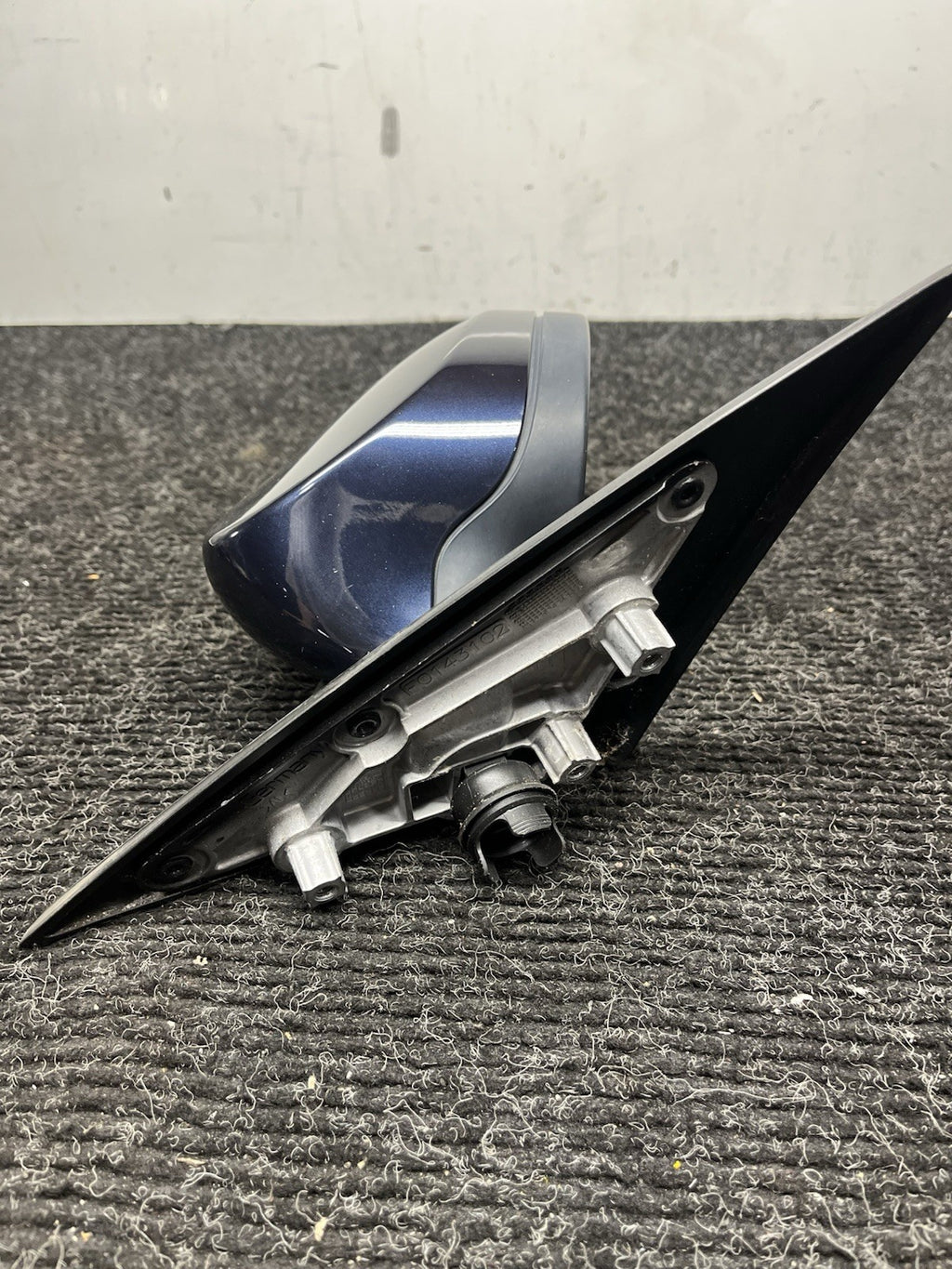 ☑️ 07-09 BMW E92 E93 328i 335i 3-Pin PASSENGER RIGHT RH MIRROR DARK BLUE OEM