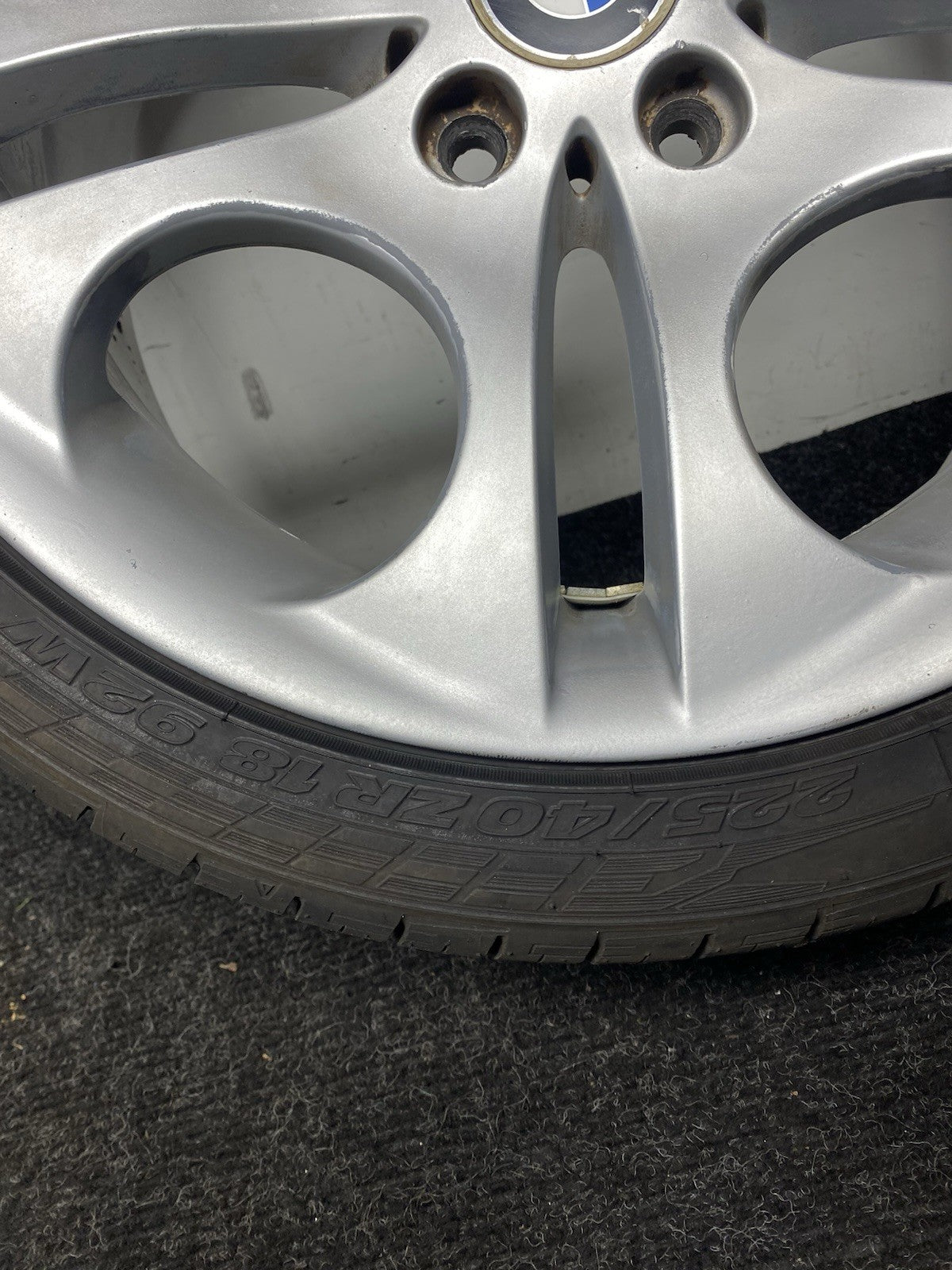 ☑️03-08 BMW E85 E86 Z4 Factory Front Light Alloy Wheel Rim w/Tire 8x18 ET:47 OEM
