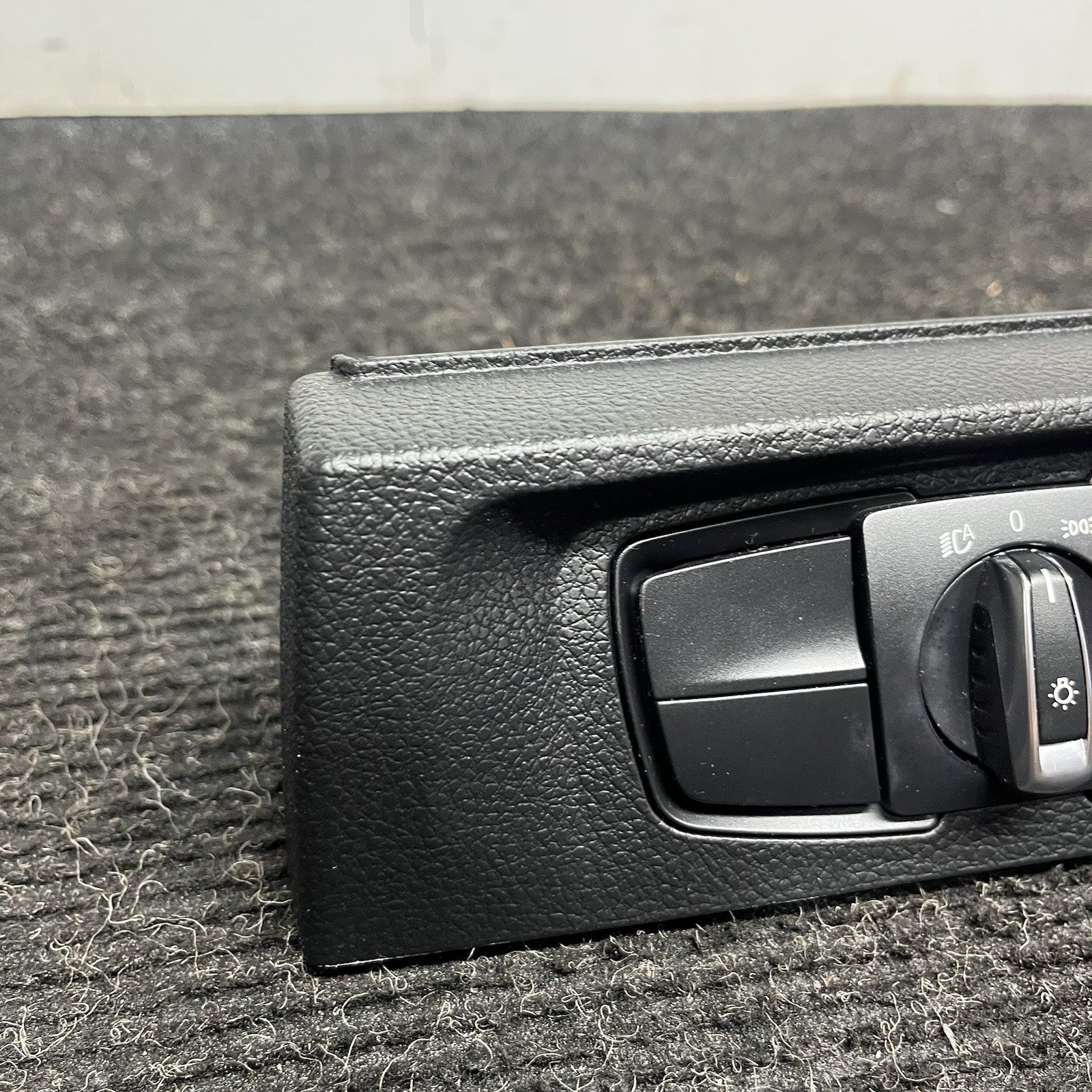 ☑️ OEM BMW F15 F22 F30 F33 F80 Headlight Switch Control Panel Light Module BLACK