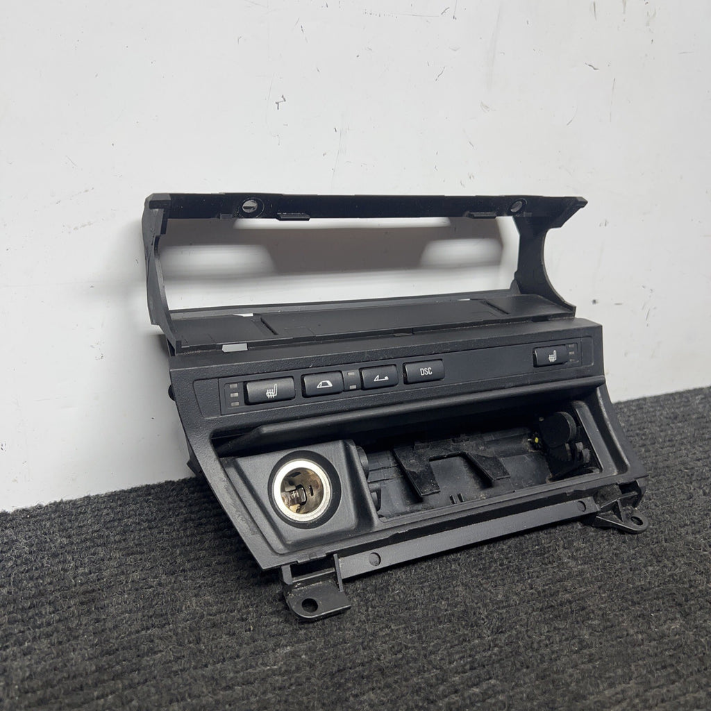 ☑️ 01-06 E46 BMW CONVERTIBLE FRONT ASHTRAY CENTER CONSOLE COMPARTMENTS COMPLETE