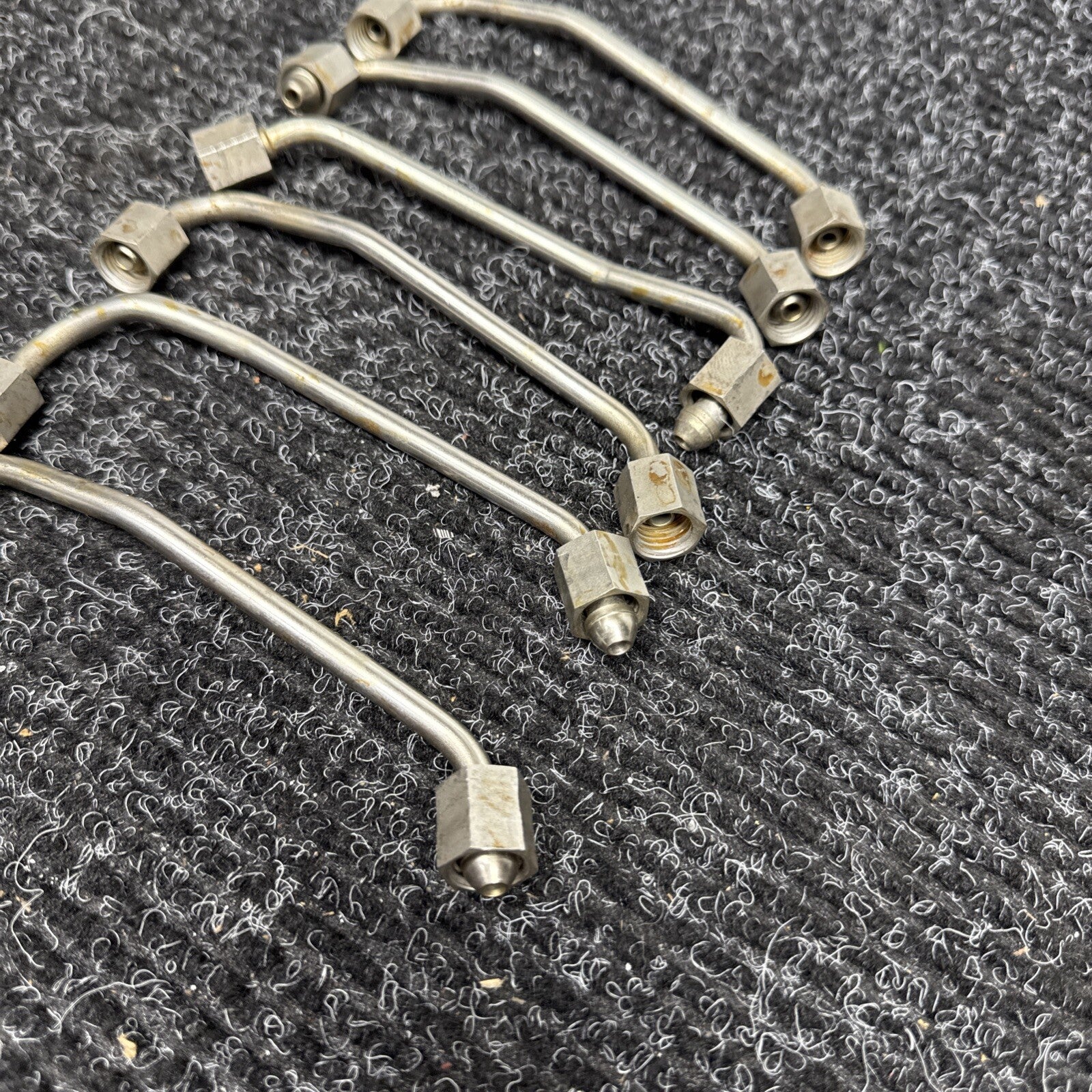 ☑️ 07-13 BMW N54 135i 335i 535i HIGH PRESSURE FUEL INJECTOR LINES PIPE SET OEM