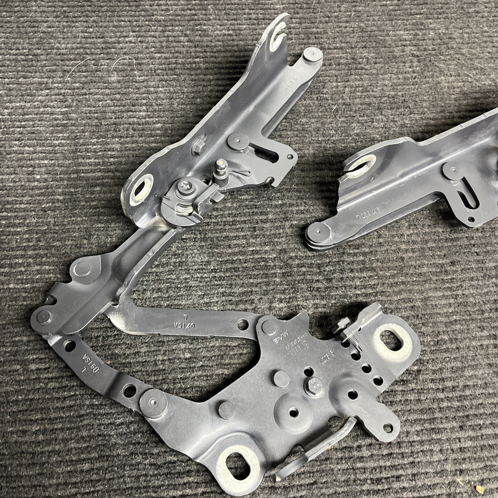 ☑️ BMW F22 F30 F32 F80 F82 OEM FRONT LEFT RIGHT HOOD BONNET LID HINGES