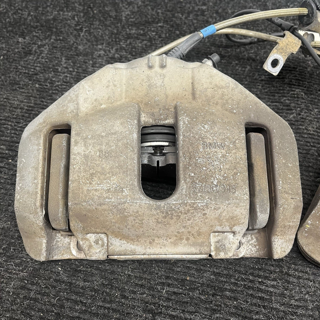 ☑️ 06-11 E90 E91 E92 E93 E84 335 BMW 335d Front Brake Caliper Set OEM