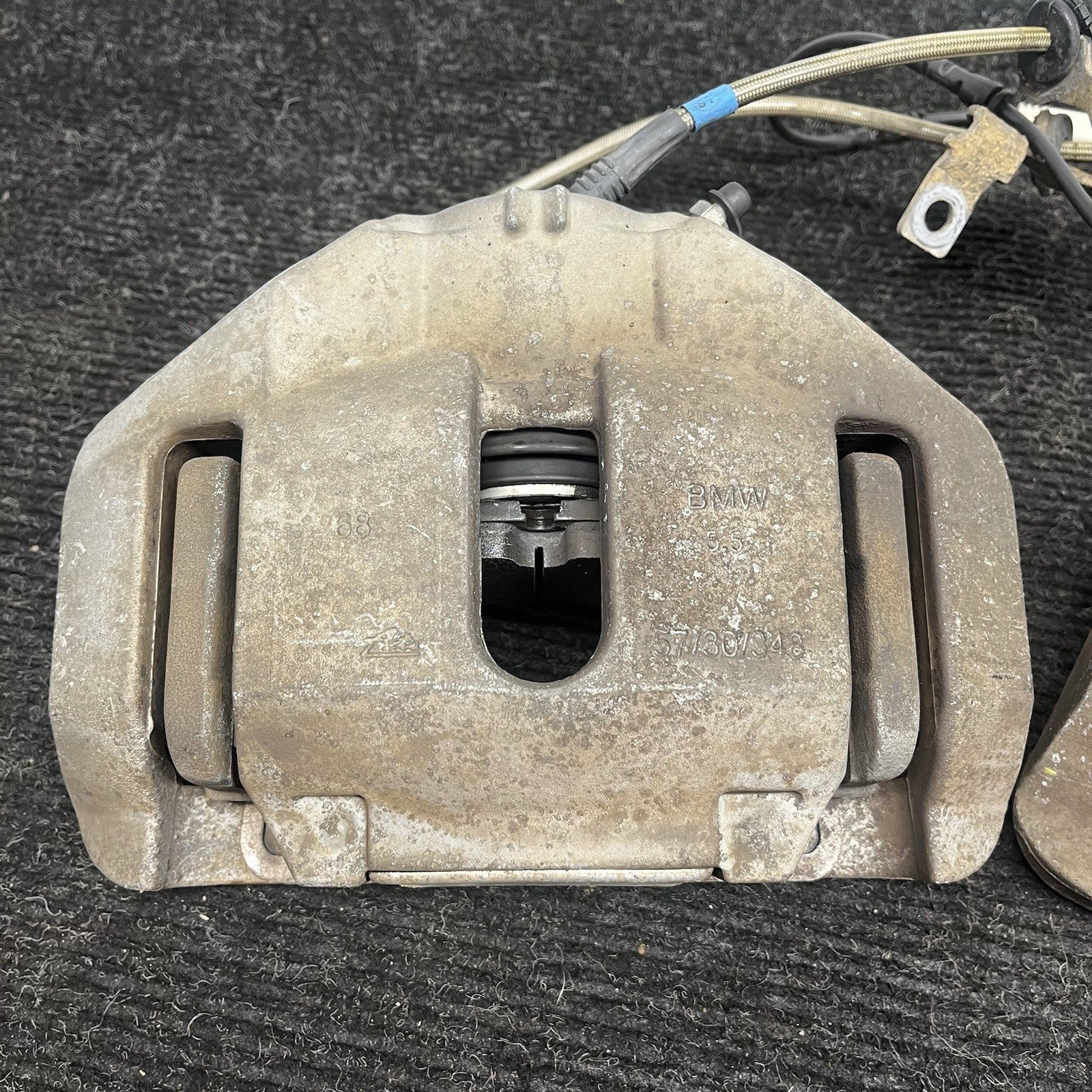 ☑️ 06-11 E90 E91 E92 E93 E84 335 BMW 335d Front Brake Caliper Set OEM