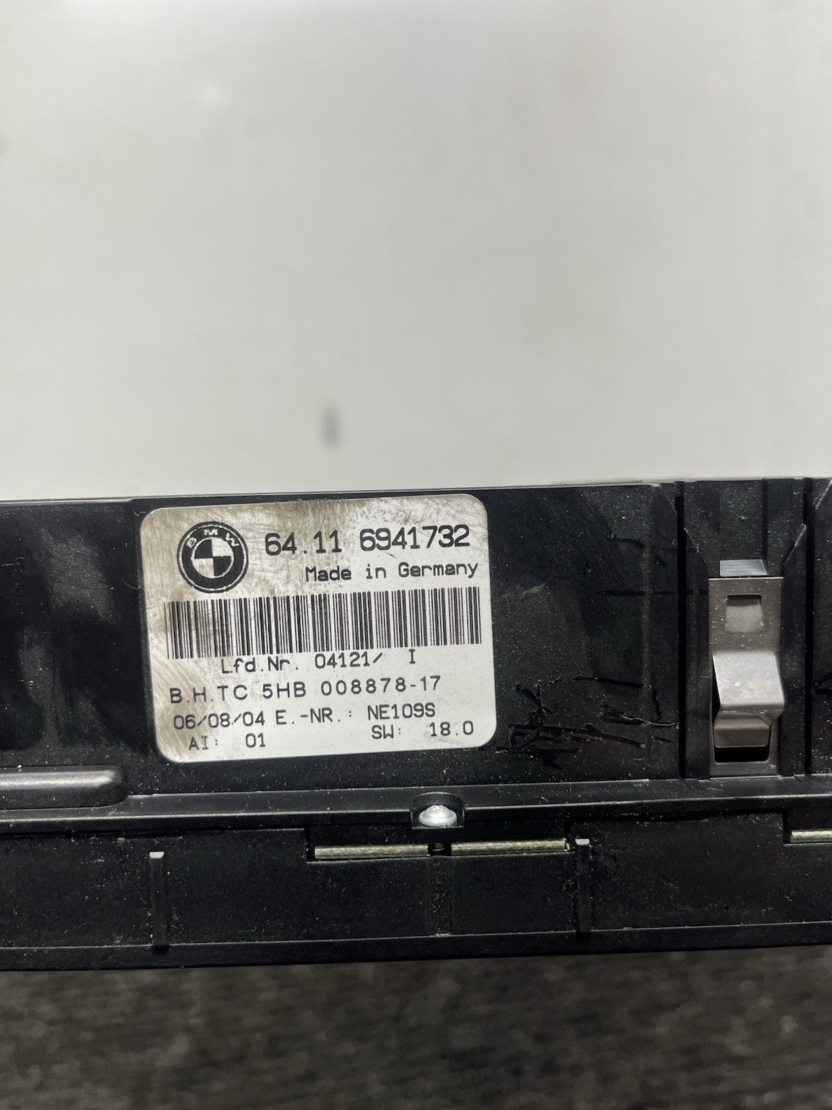 ☑️ BMW E46 325I 330I 330CI M3 AC Heater Temperature Climate Control Switch OEM