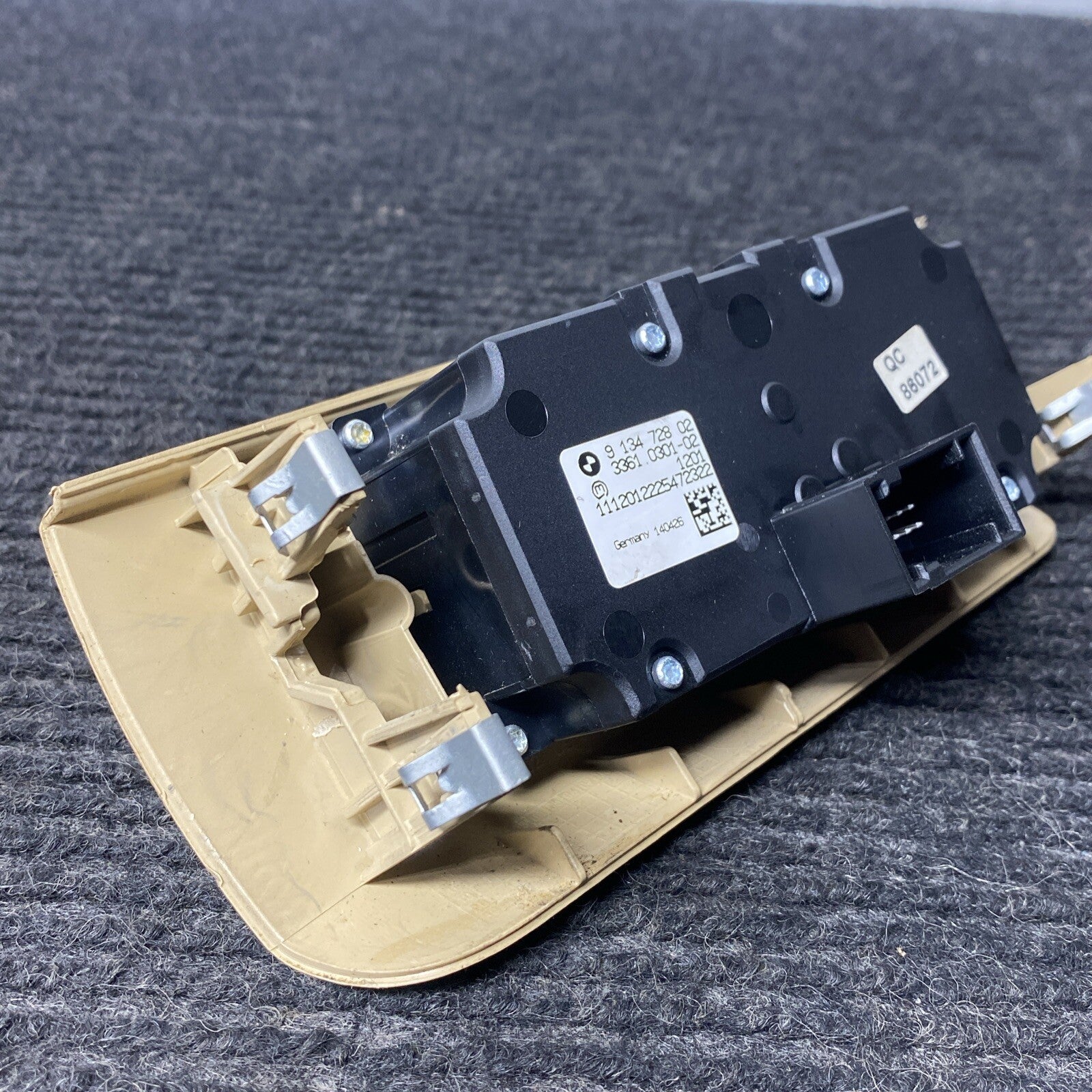 ☑️ 2007-2013 BMW F15 X5 X6 Headlight Switch OEM *TESTED