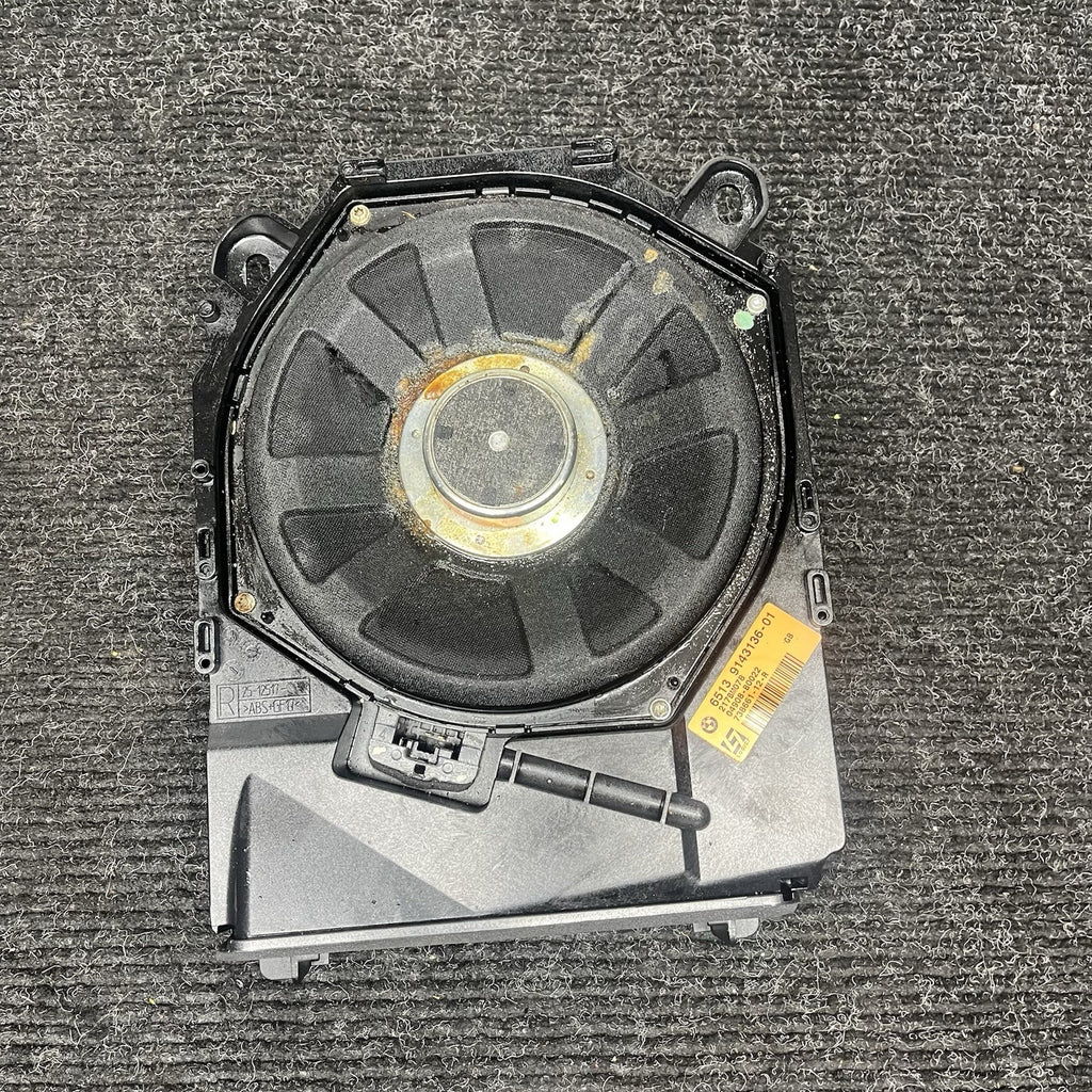 ☑️ 07-13 BMW E90 E92 328i 335i M3 Floor Speaker Subwoofer Passenger 9143136 OEM