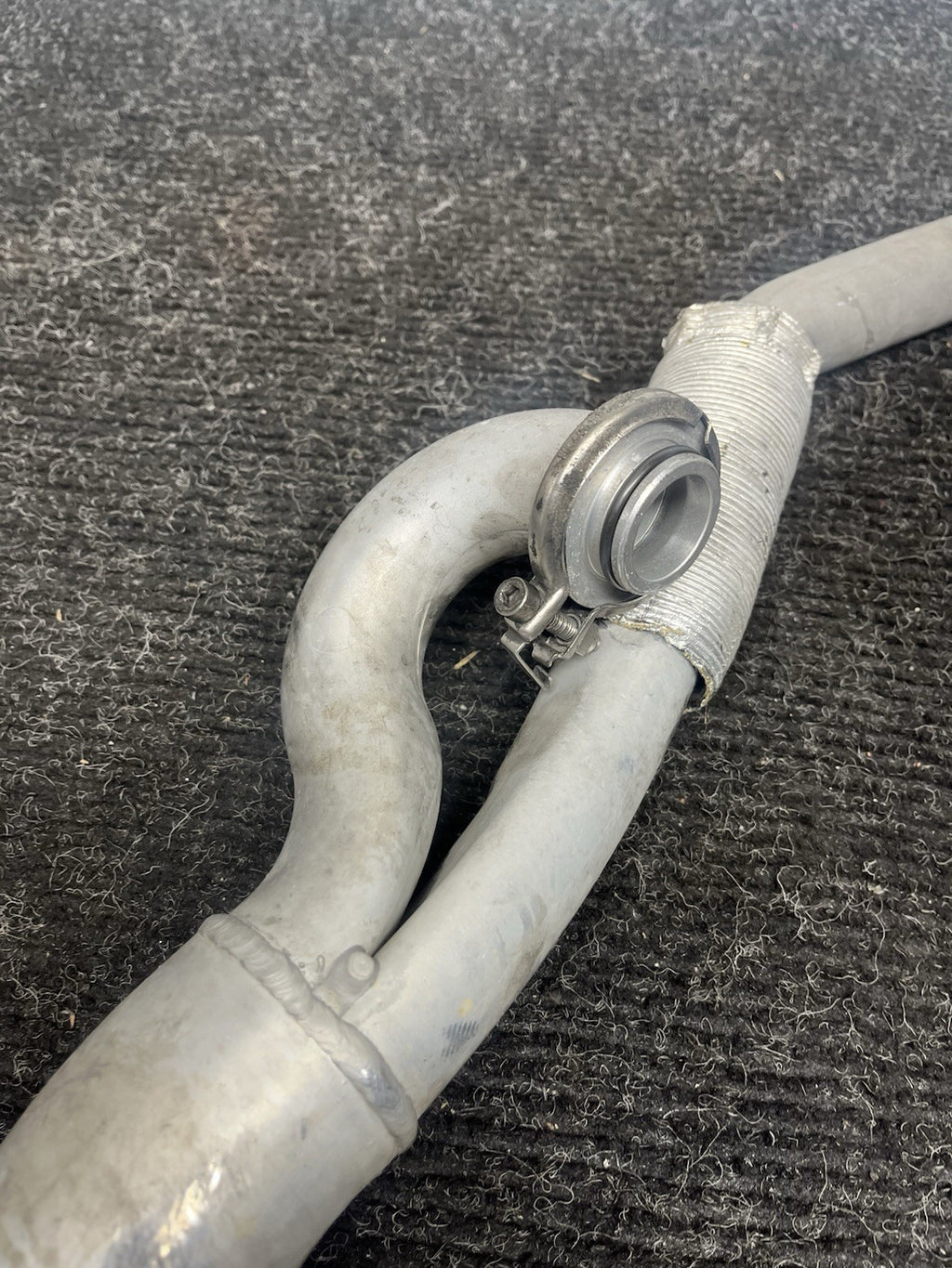☑️08-16 BMW 135i Z4 E82 N54 Turbocharger Outlet Charge Air BoostPipe 7568239 Oem