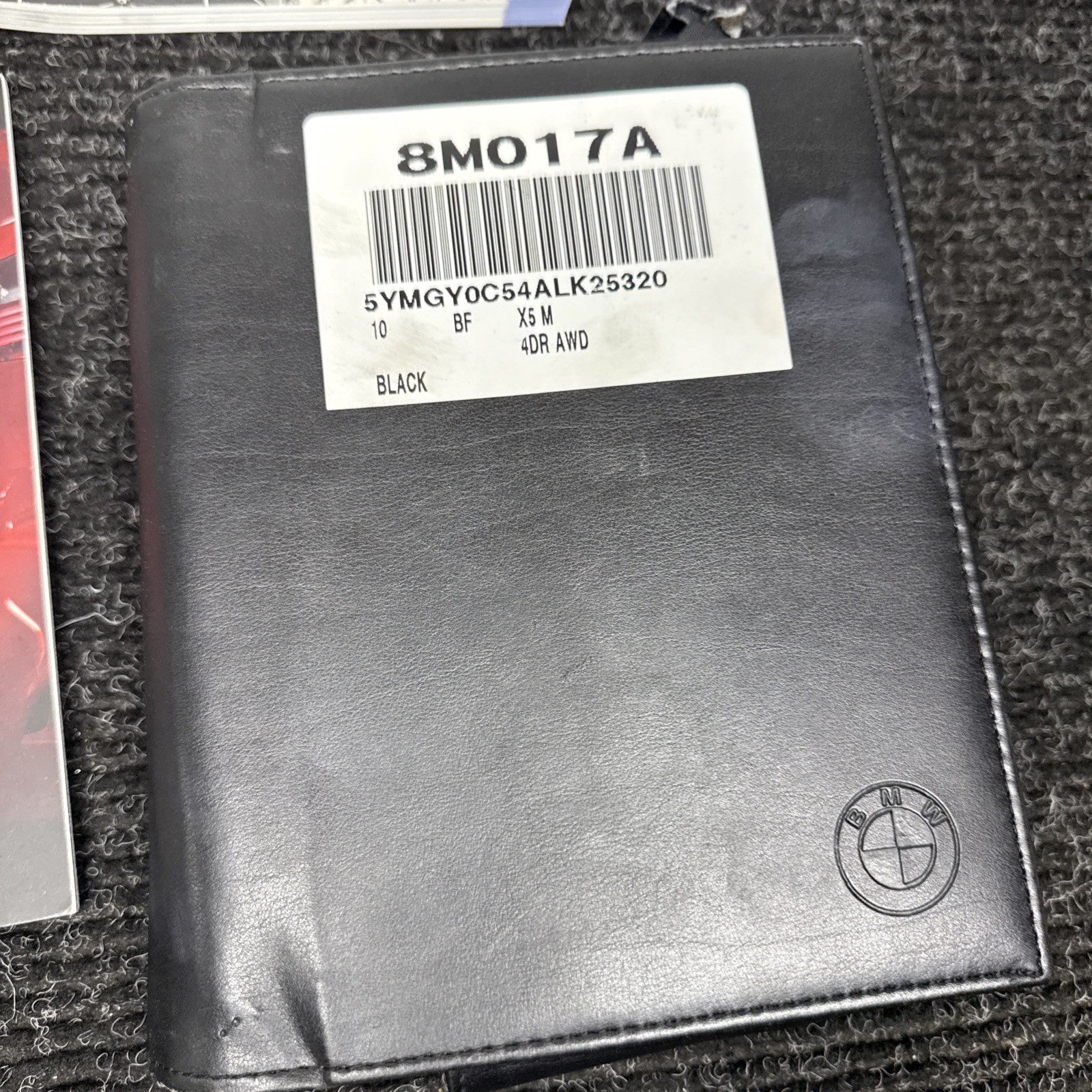 ☑️ 2010-2013 OEM BMW E70 E71 X5M X6M Owners Manual Book w/ Wallet SET