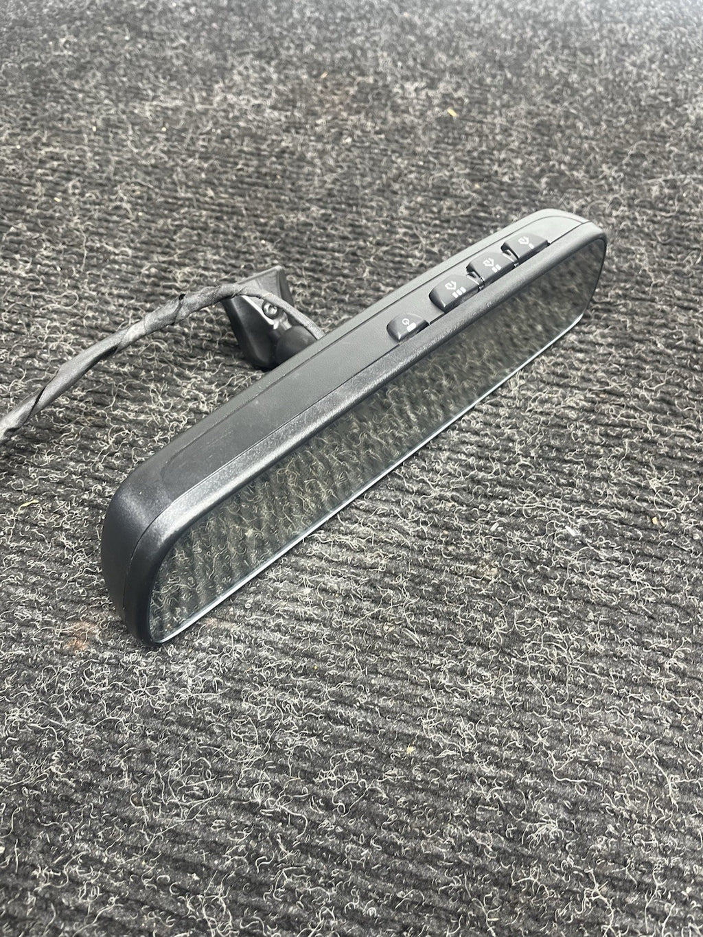 ☑️ 17-20 WRX STI REAR VIEW MIRROR AUTO DIMMING HOMELINK W/ HARNESS OEM